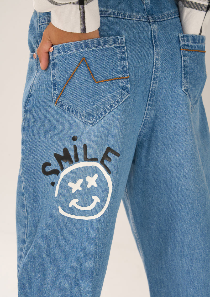 Mollie Graffiti Denim Jeans