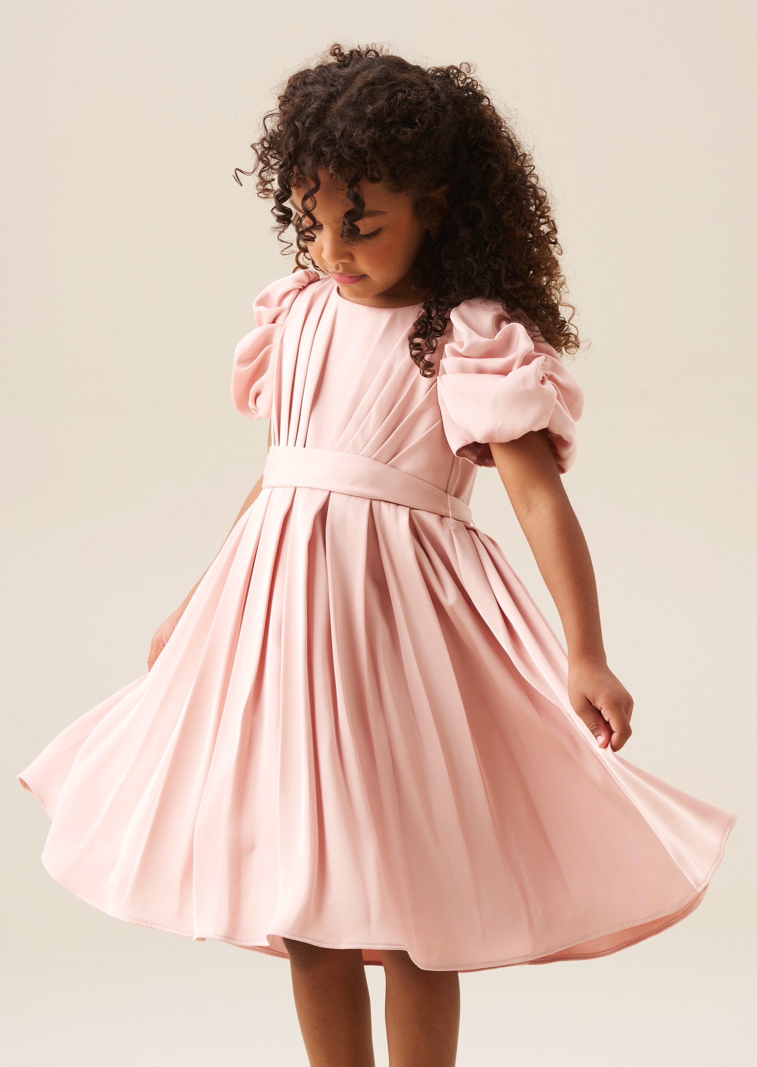 فستان بورتيا بلاش صد مطوي