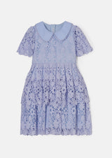 Mavea Cornflower Lace Dress
