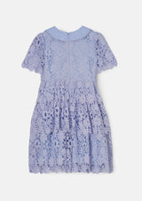 Mavea Cornflower Lace Dress