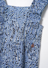 Larisa Blue Print Jumpsuit