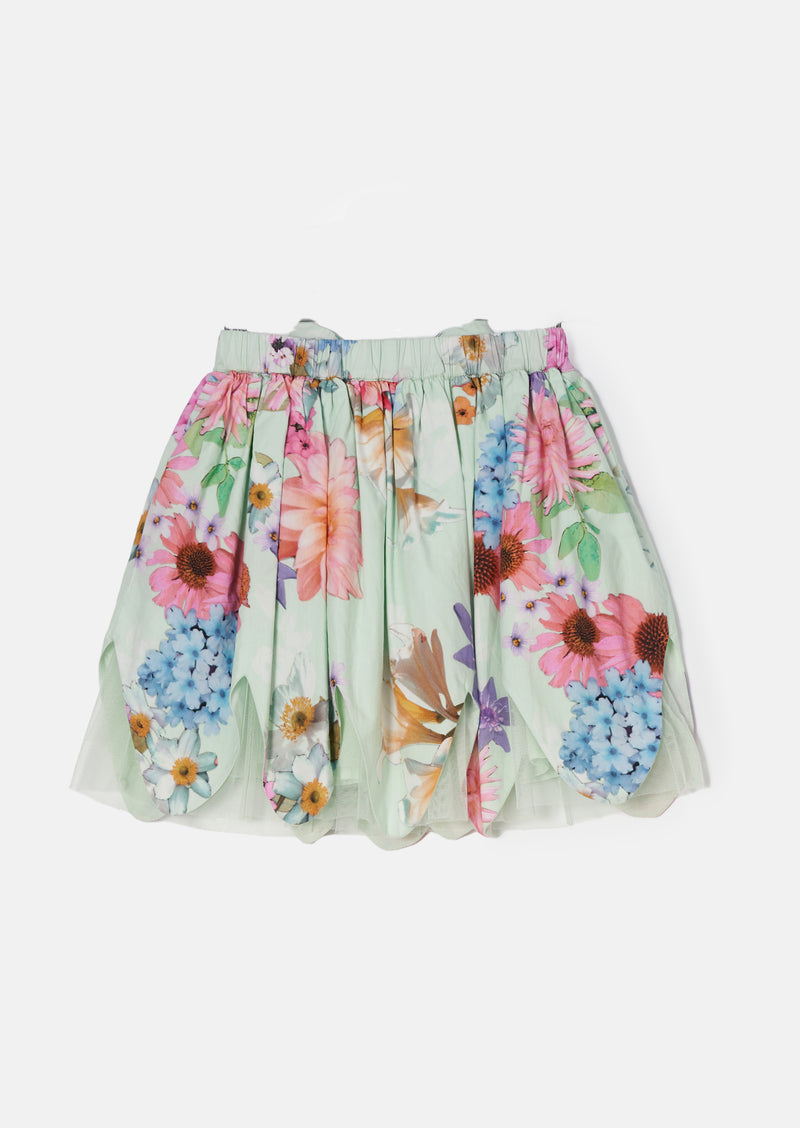 Darcy Mint Petal Skirt