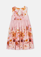 Emilia Pink Garden Floral Dress