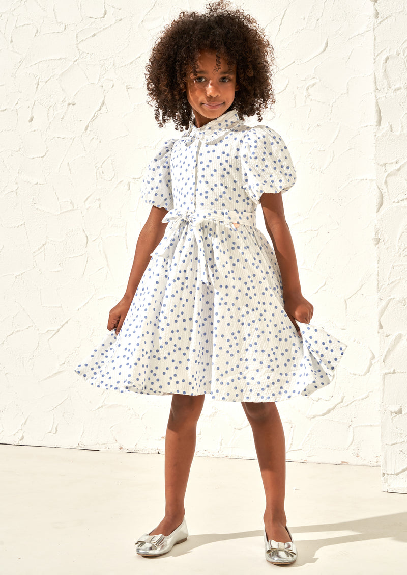 Spotty clearance shirt dress