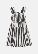 Etta Black Stripe Summer Dress