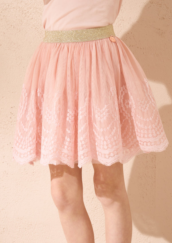 Emma Pink Lace Skirt