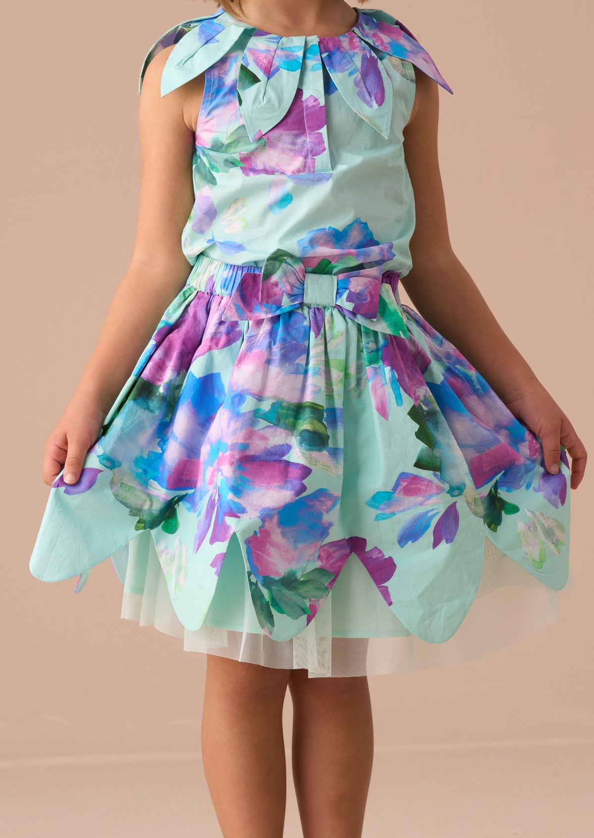 Darcy Petal Print Skirt