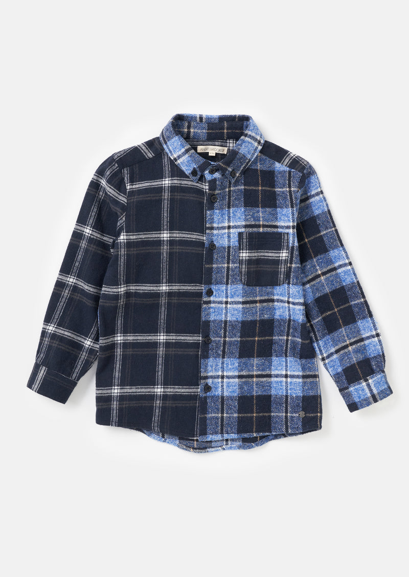 Benjamin Blue Check Pocket Shirt