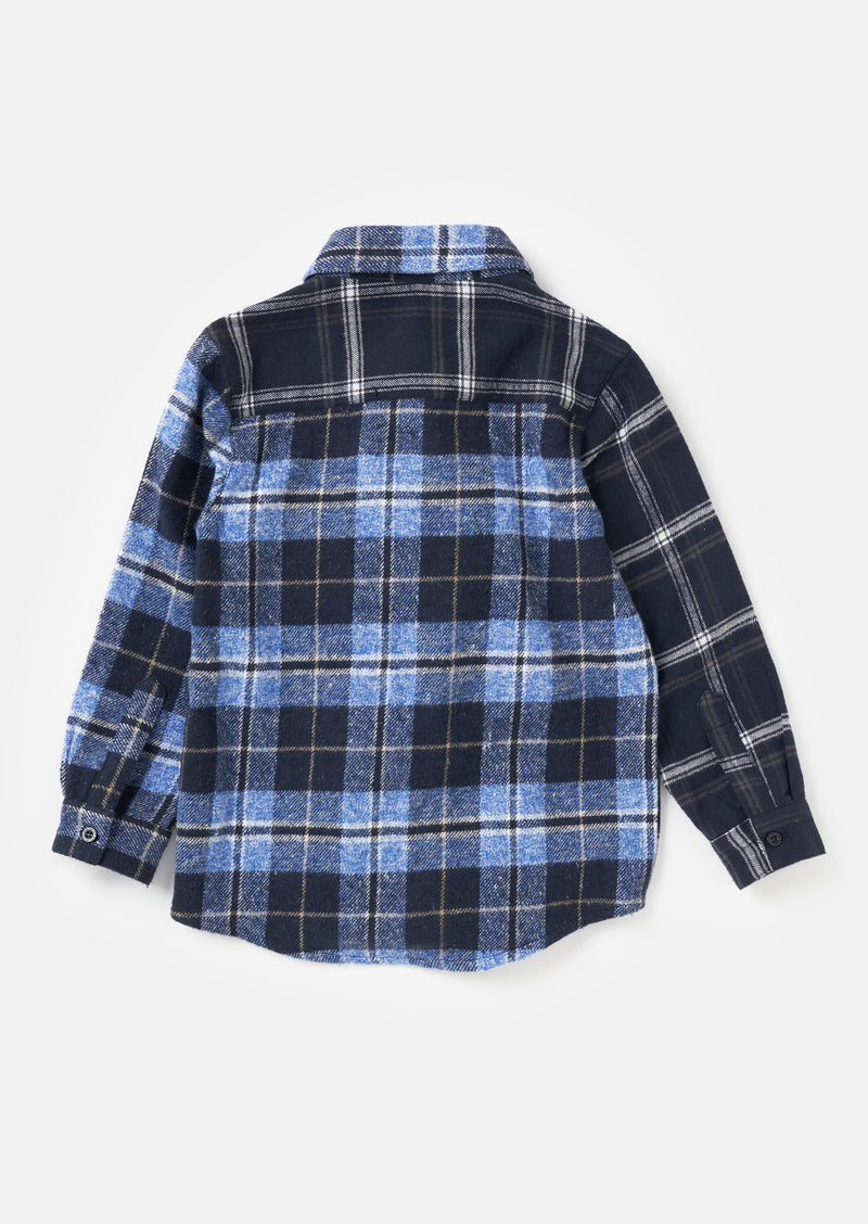 Benjamin Blue Check Pocket Shirt