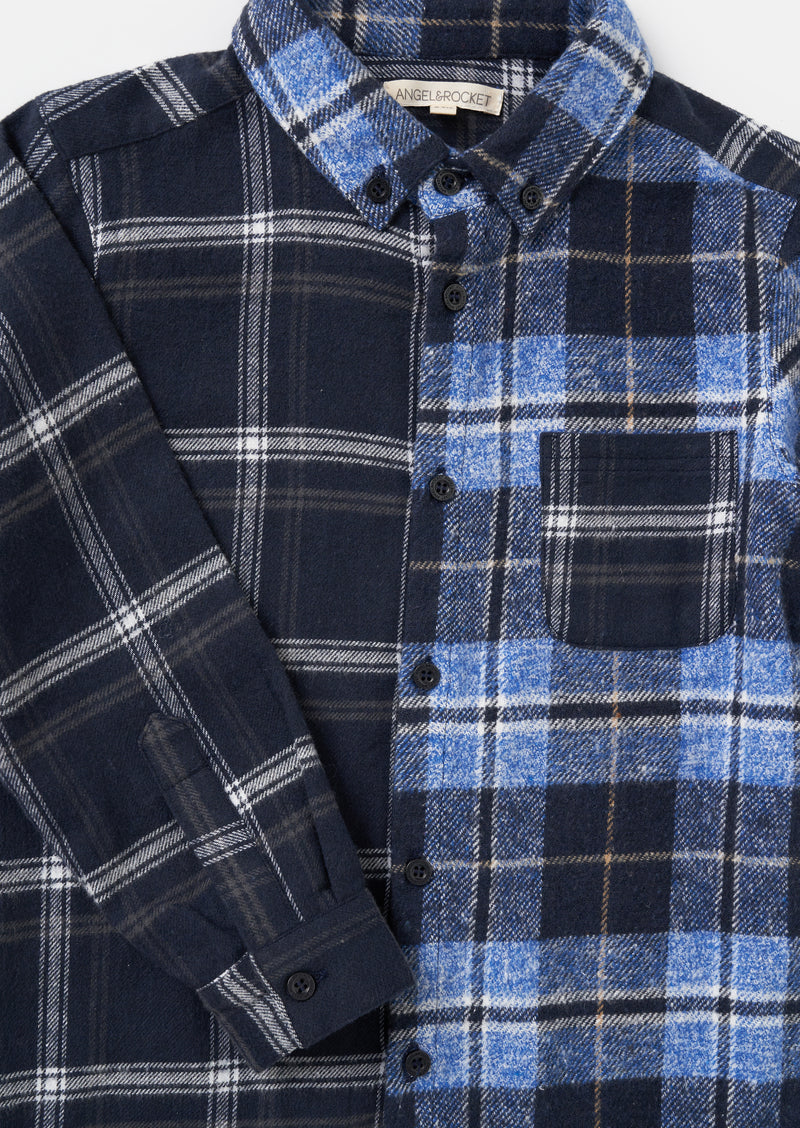 Benjamin Blue Check Pocket Shirt