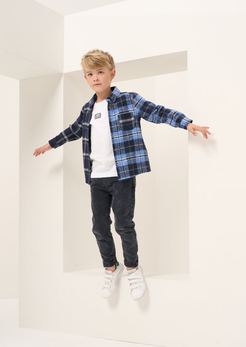 Benjamin Blue Check Pocket Shirt