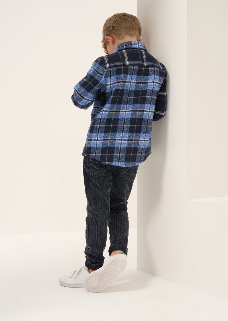 Benjamin Blue Check Pocket Shirt