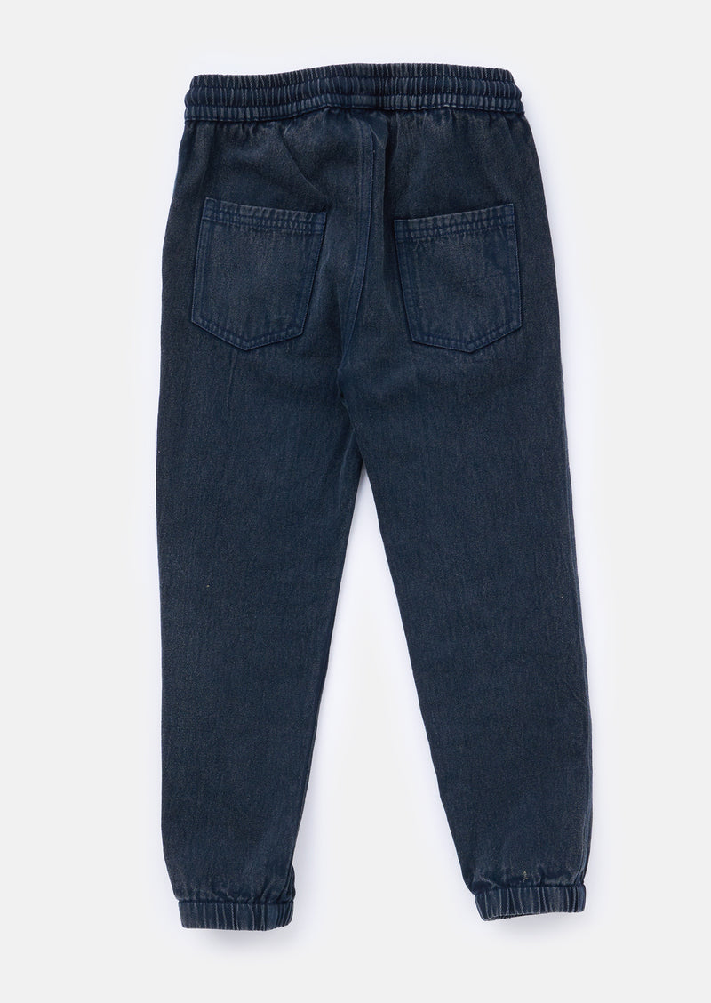 Logan Navy Smart Cargo Pocket Trousers