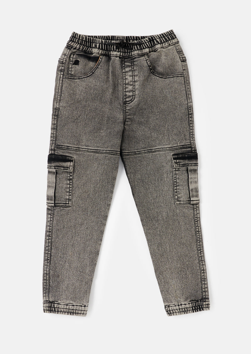 Nile Grey Washed Jogger Jean