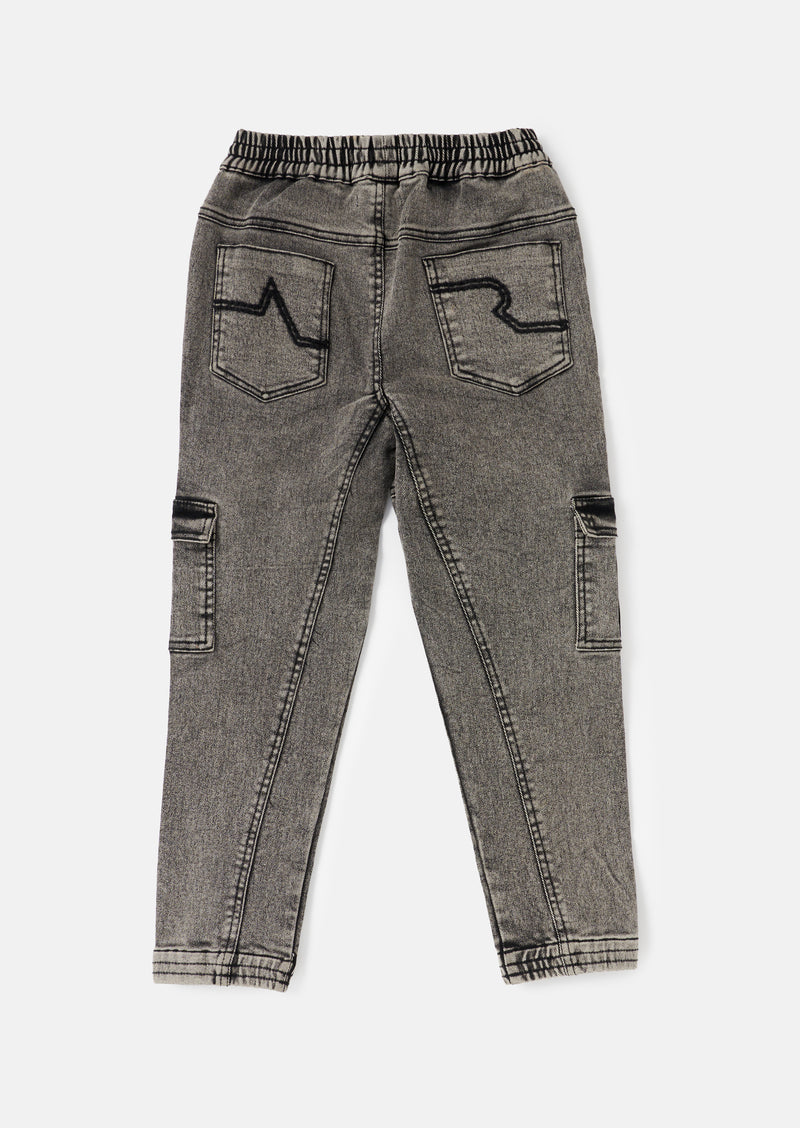 Nile Grey Washed Jogger Jean