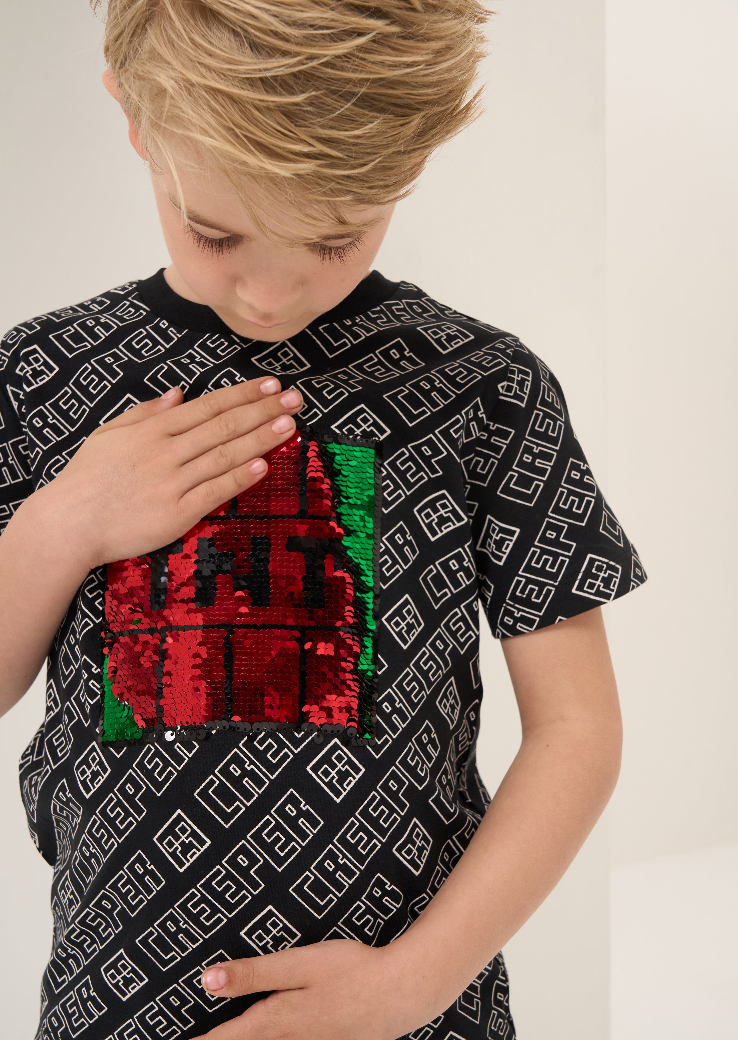 Minecraft Sequin Tee