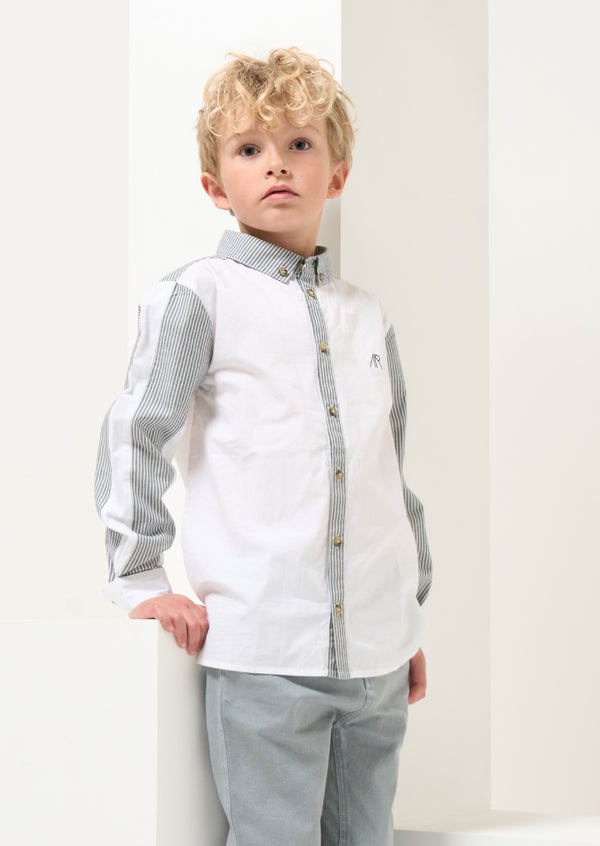 Chase White Stripe Smart Shirt