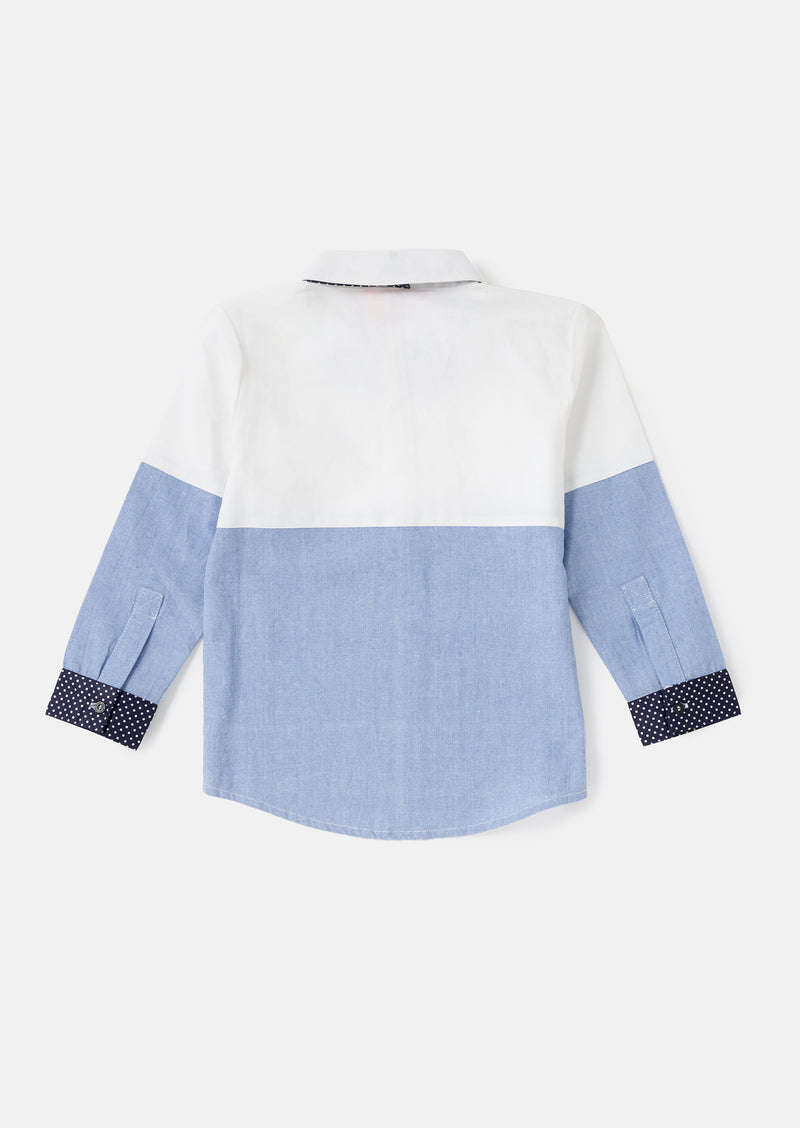 Carlton White Bow Tie Shirt