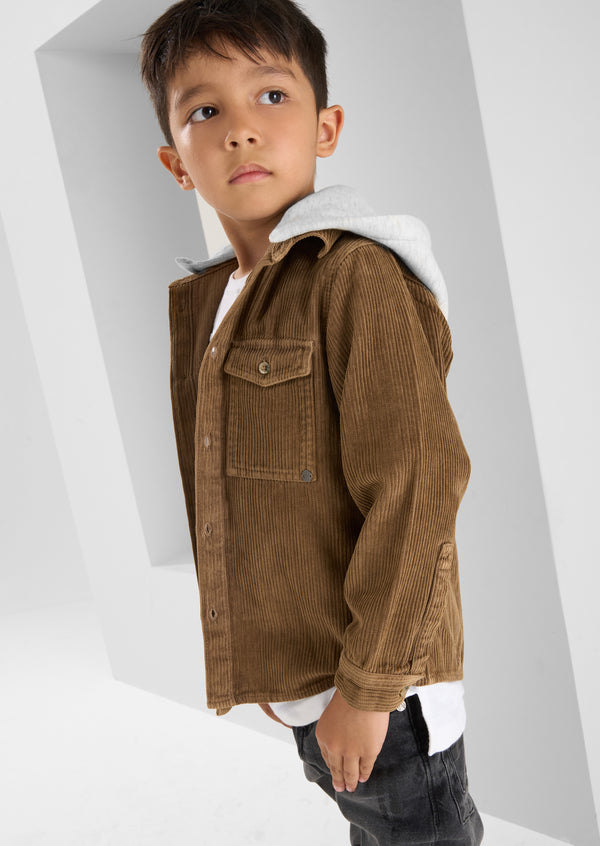 Fox Caramel Cord Shirt