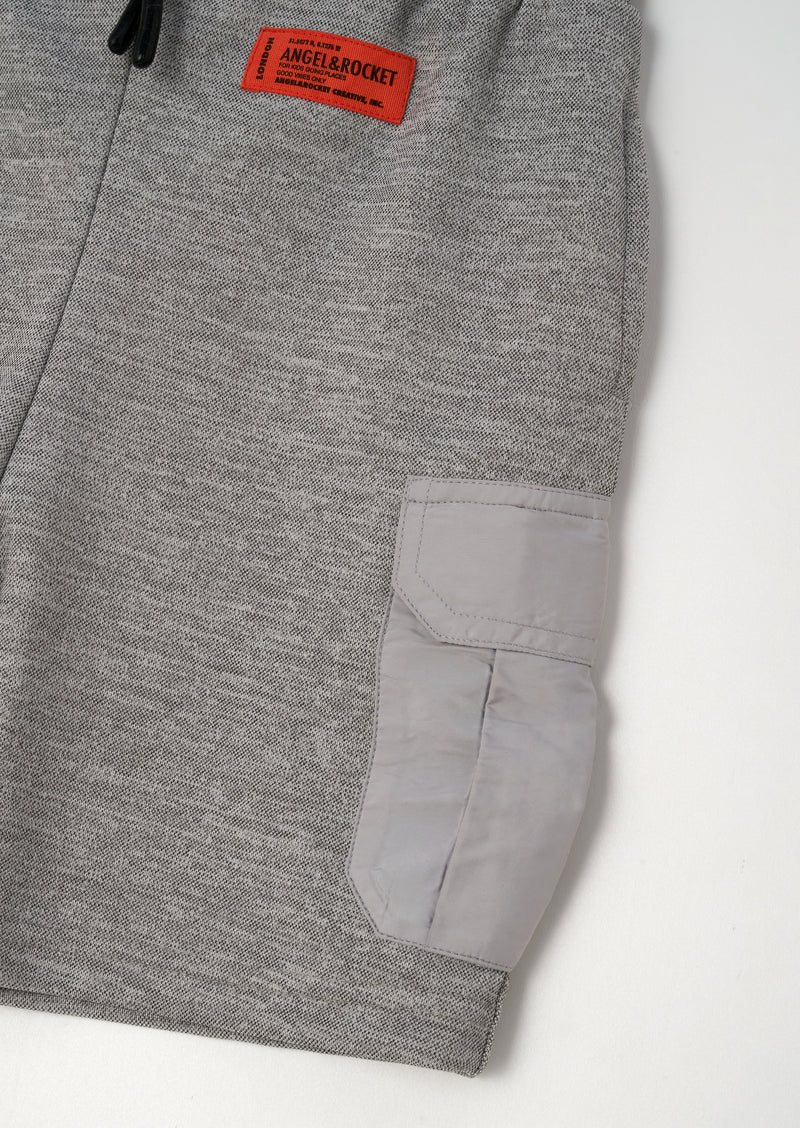 Kasper Grey Pique Smart Shorts