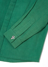 قميص عمر بنمط المندرين باللون الأخضر