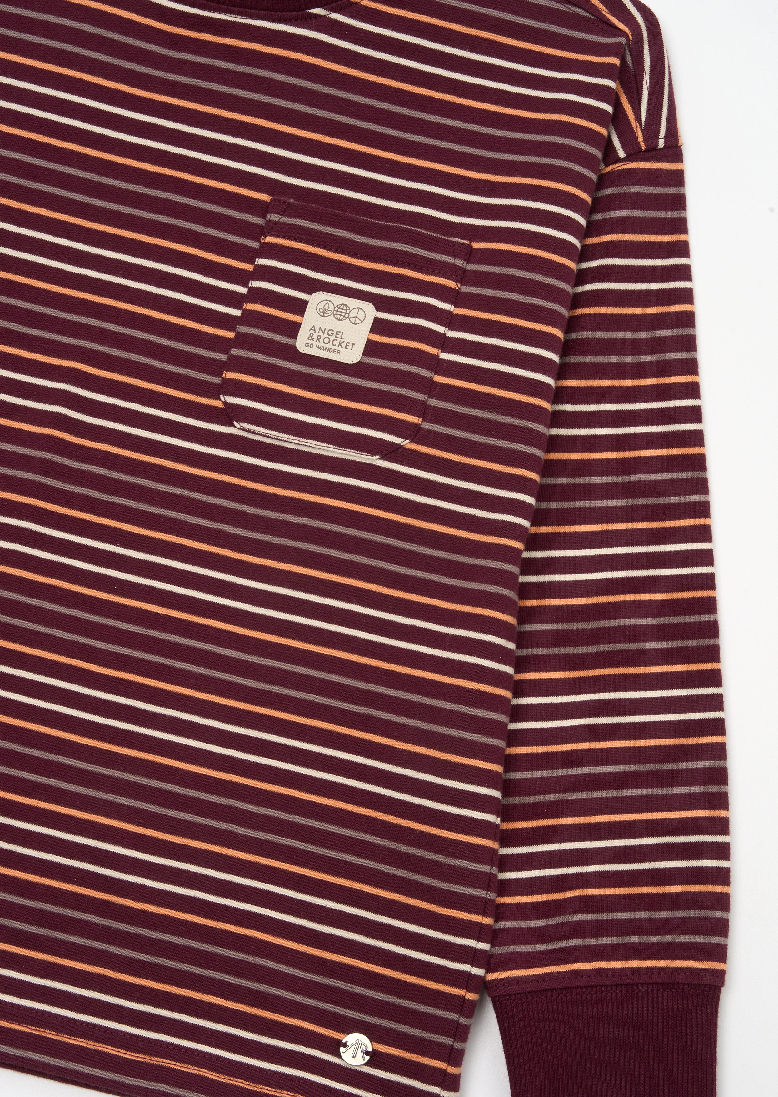 T-shirt rayé teint fil Brooks