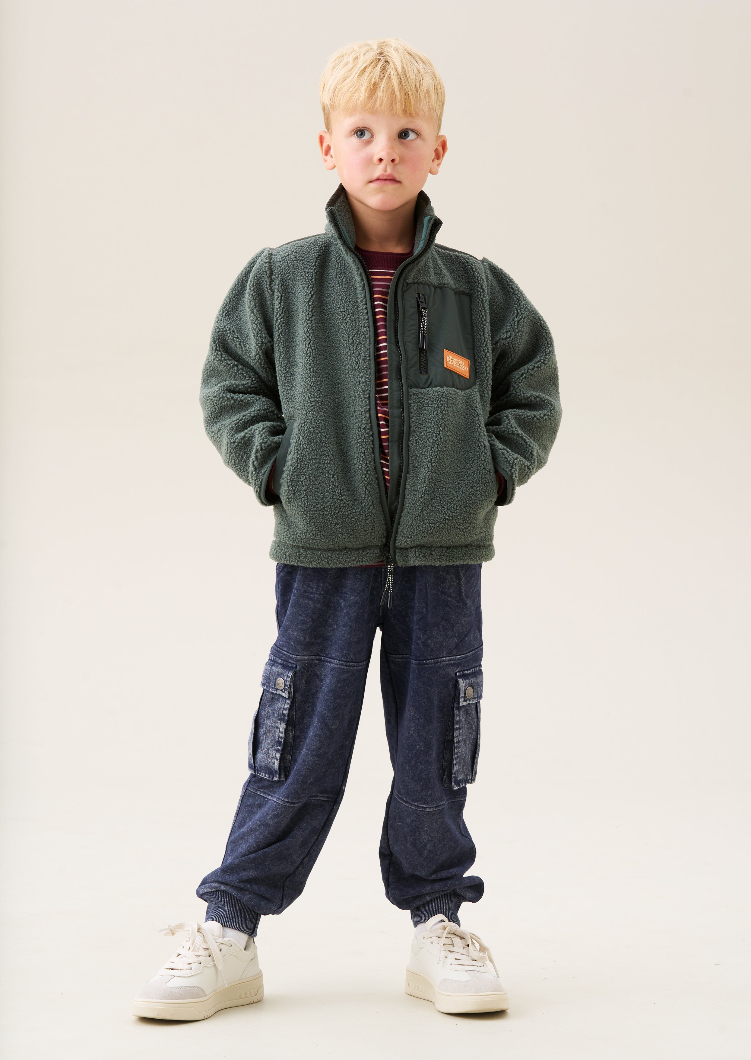 Weston Washed Cord Cuffed Jogger
