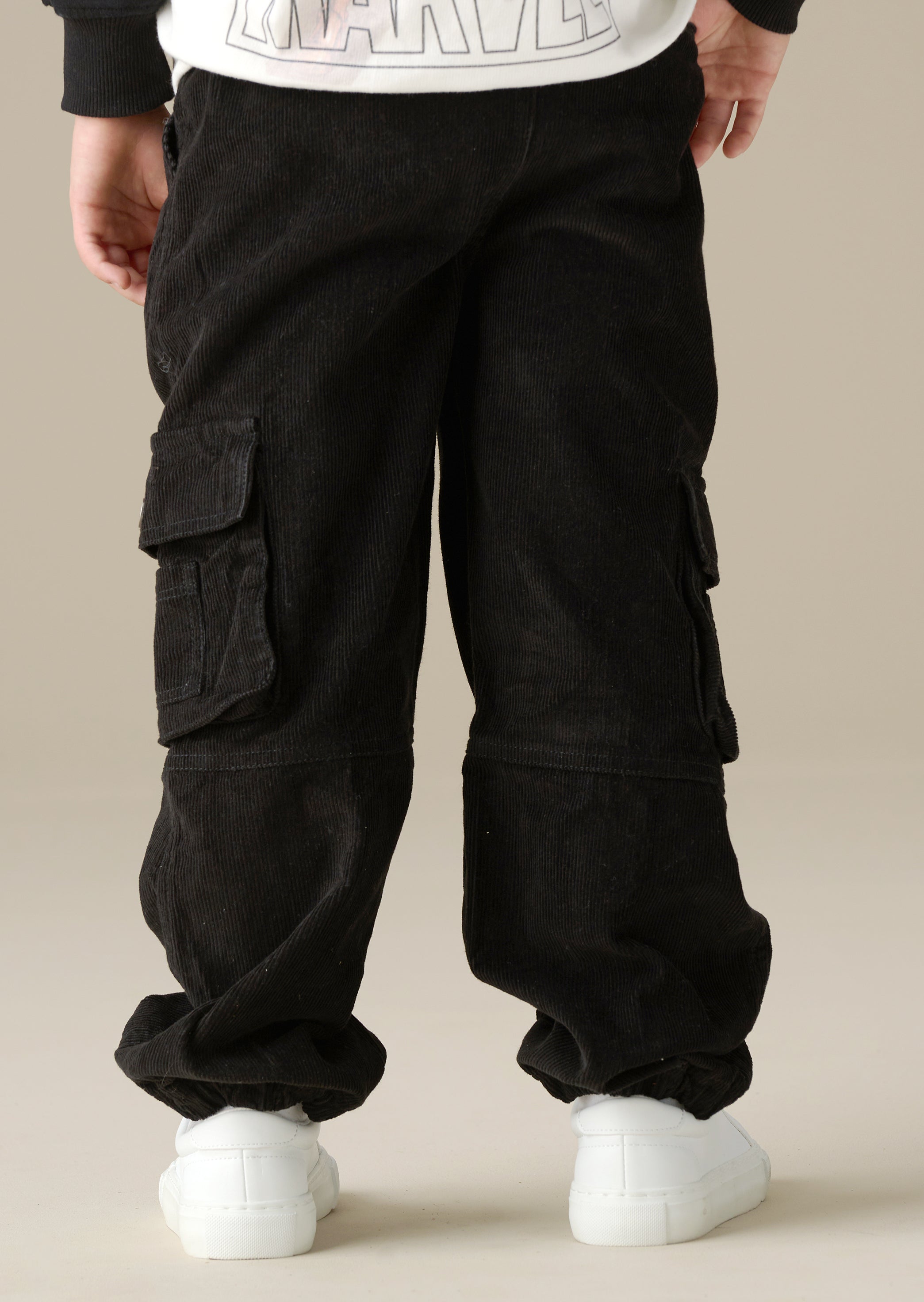 Weston Washed Cord Cuffed Jogger