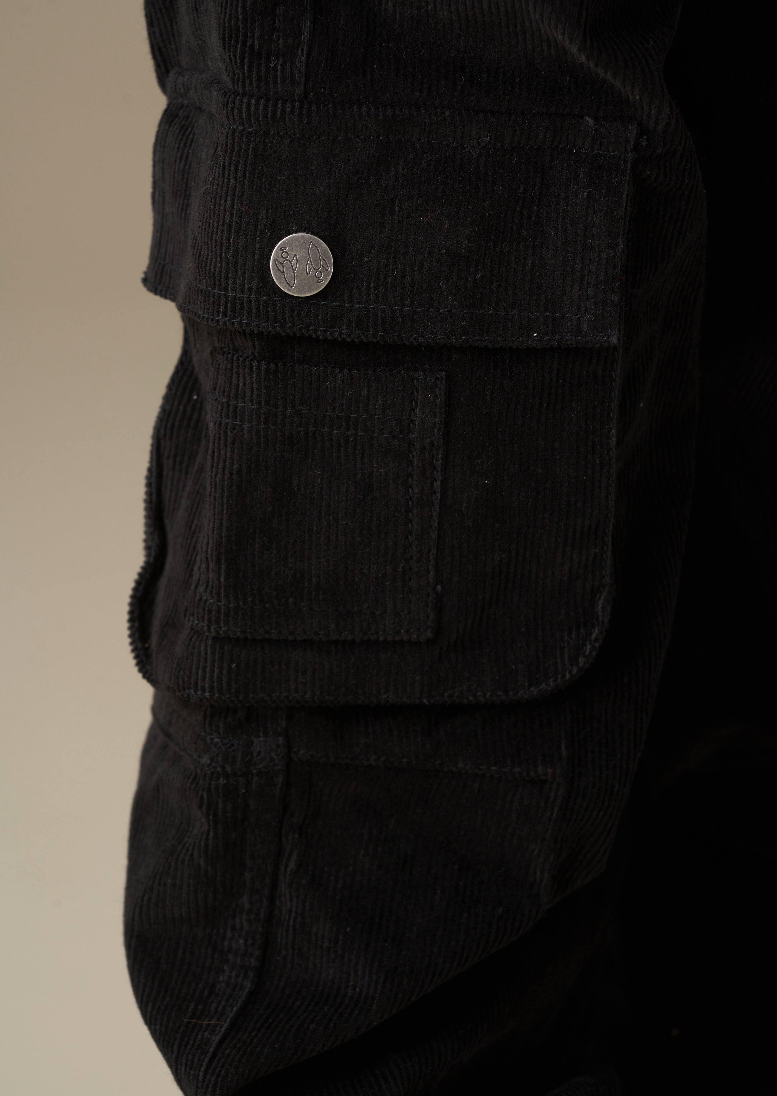 Weston Washed Cord Cuffed Jogger