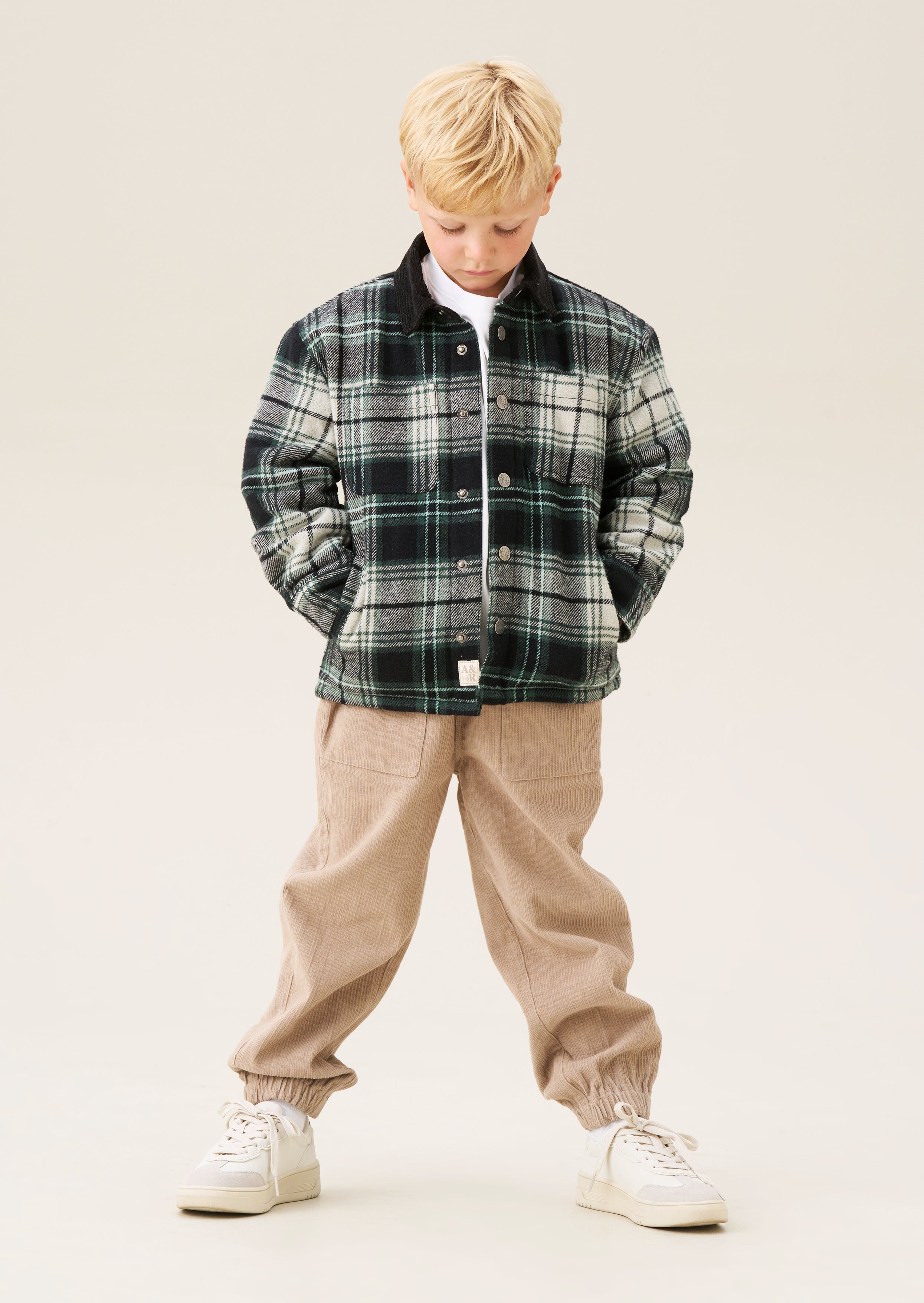 Everett Plaid Padded Shacket