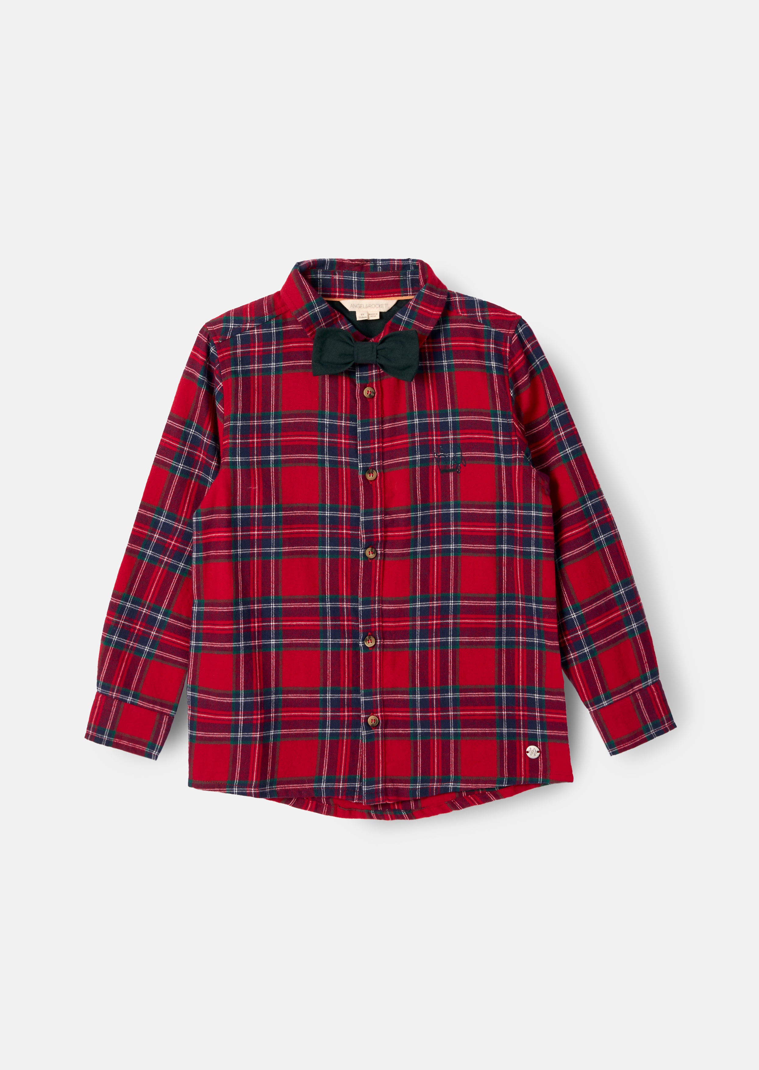 Camden Brushed Shirt with Bow Tie