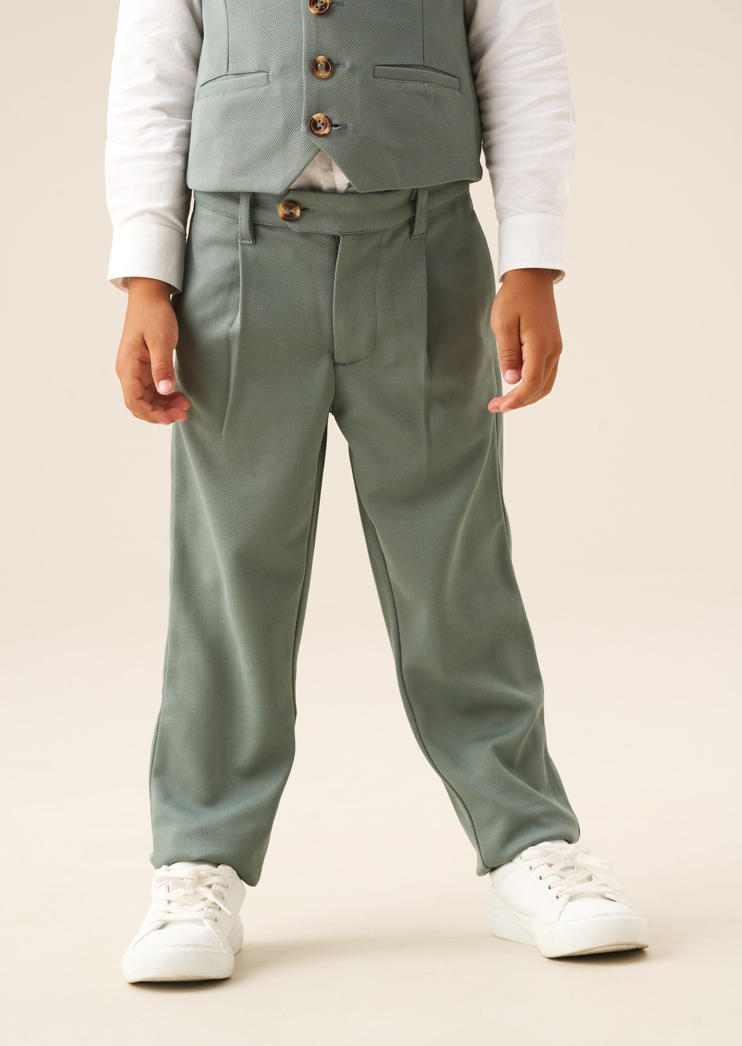 Benjamin Pleat Front Smart Trouser