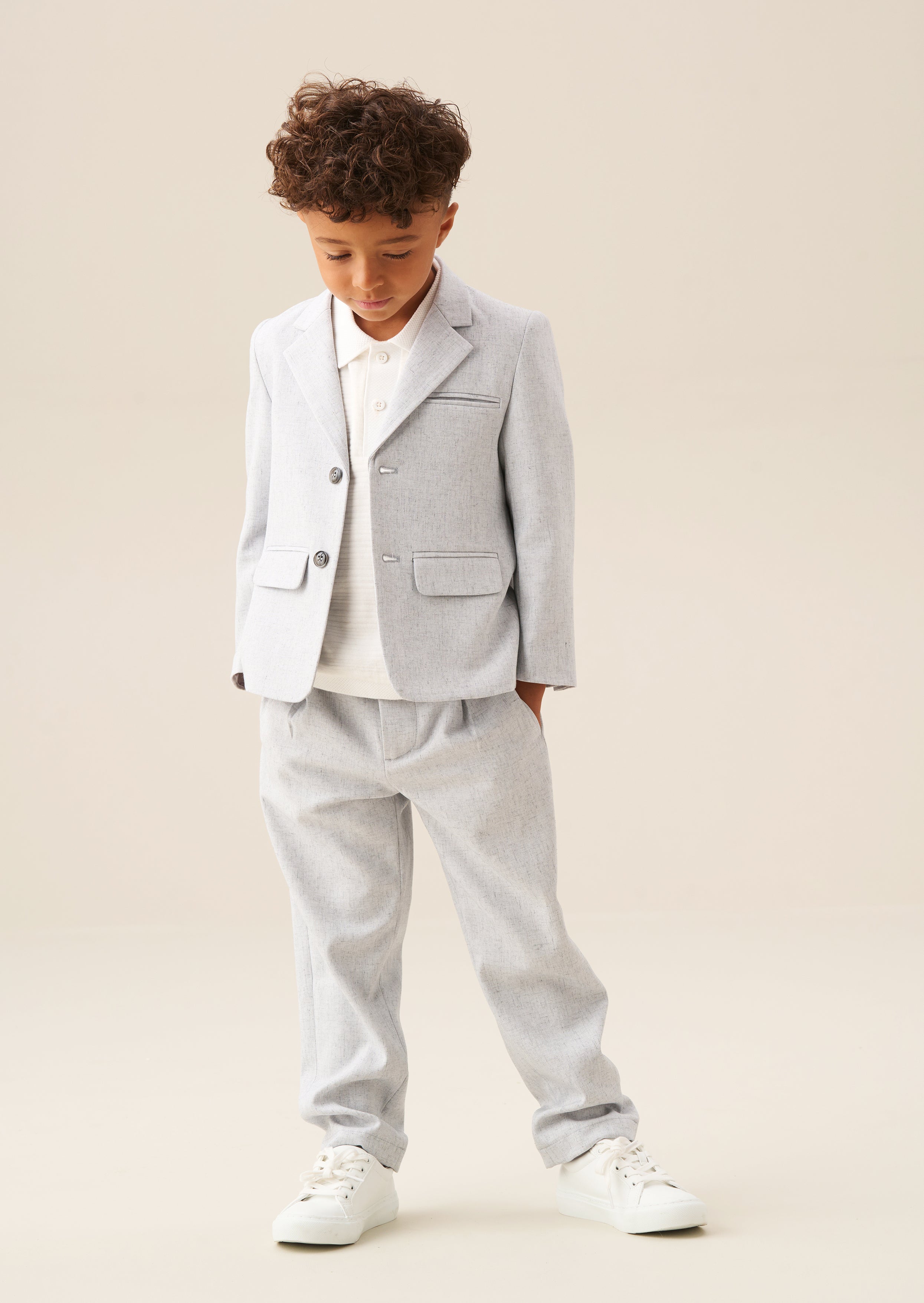 Luca Tapered Fit Suit Trouser