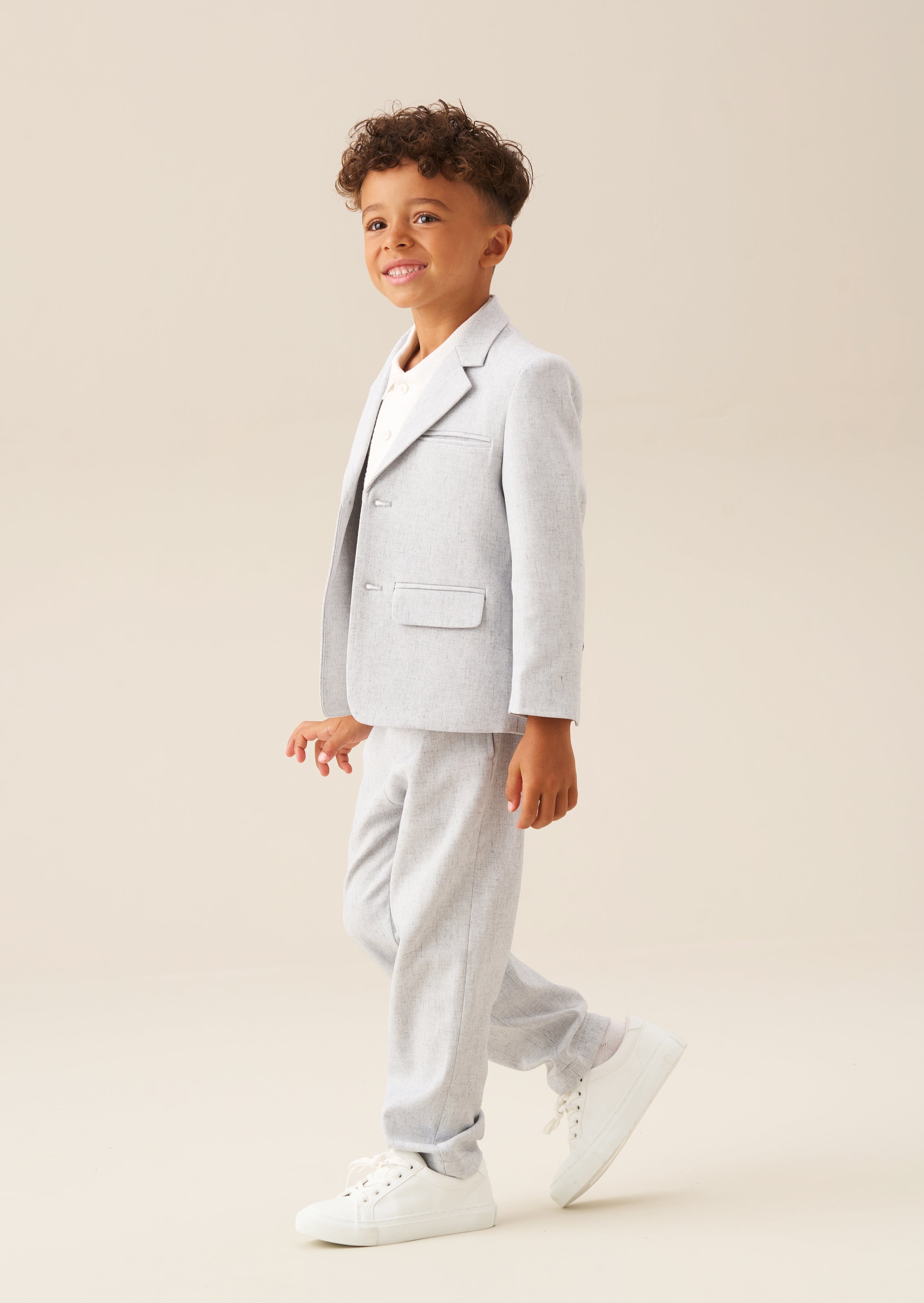 Luca Tapered Fit Suit Trouser