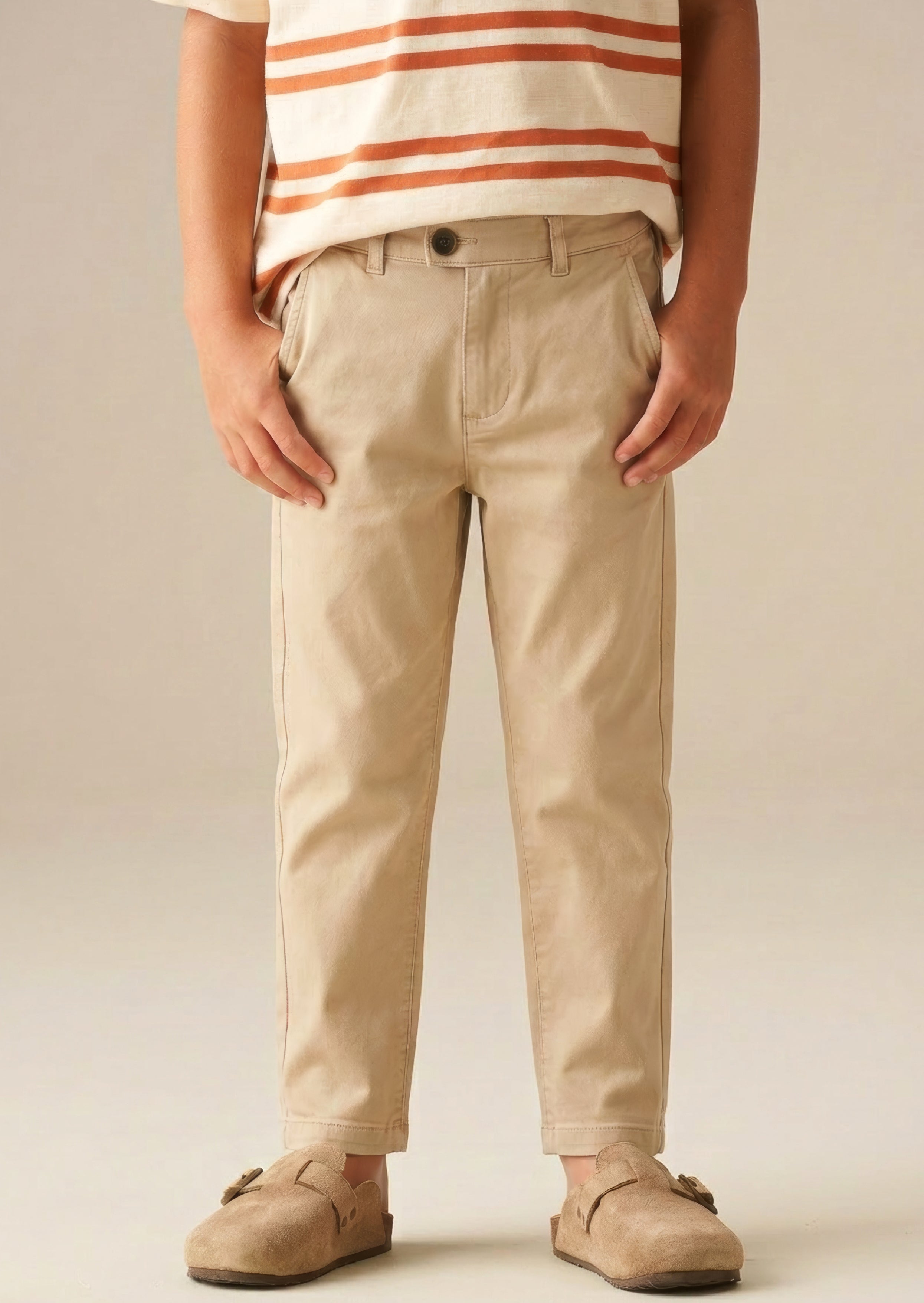 Louie Stone Chinosy o wąskim kroju