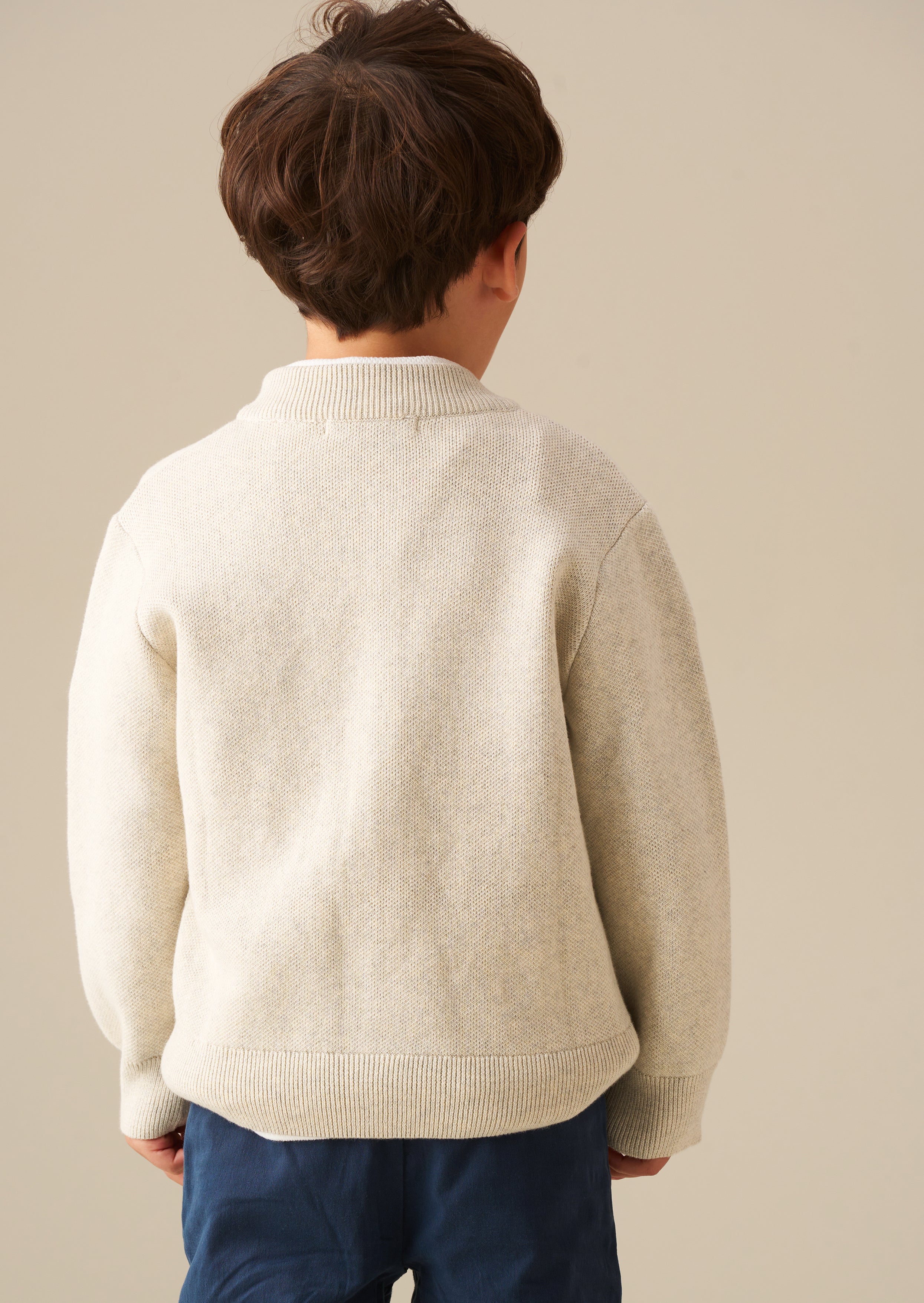 Max Zip Through Knit Jacket