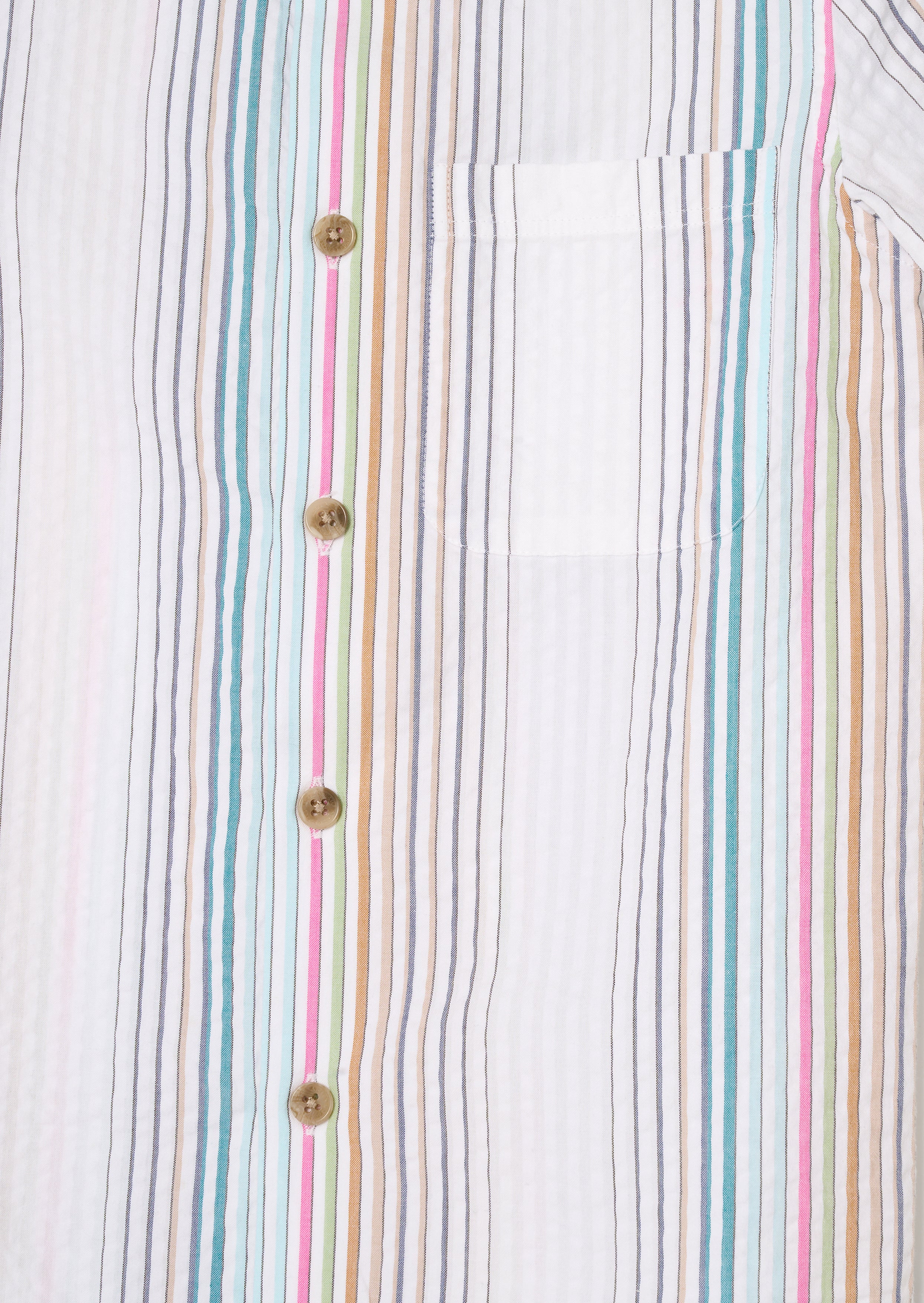 Cole Seersucker Stripe Shirt