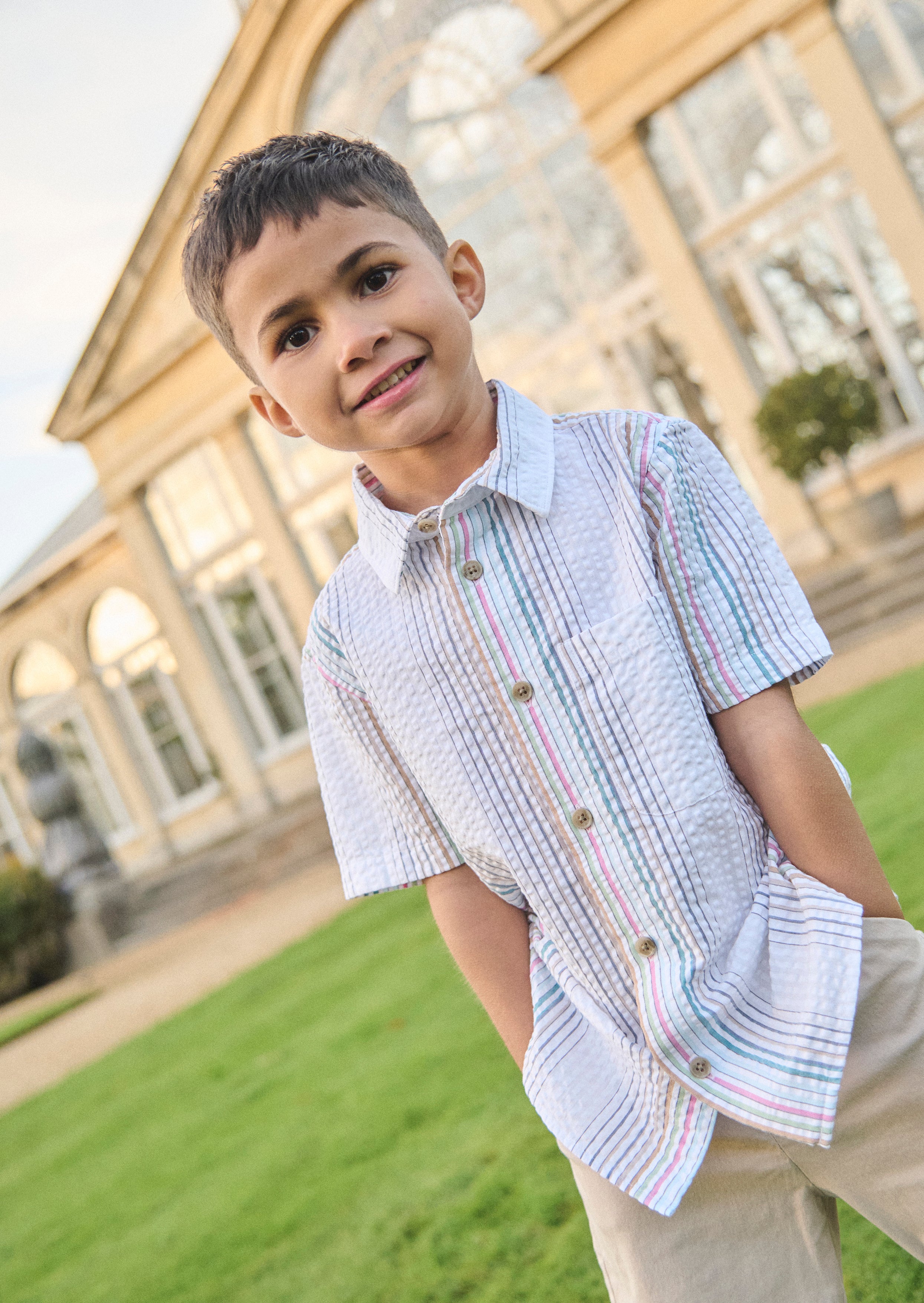 قميص كول مخطط سيرساكر