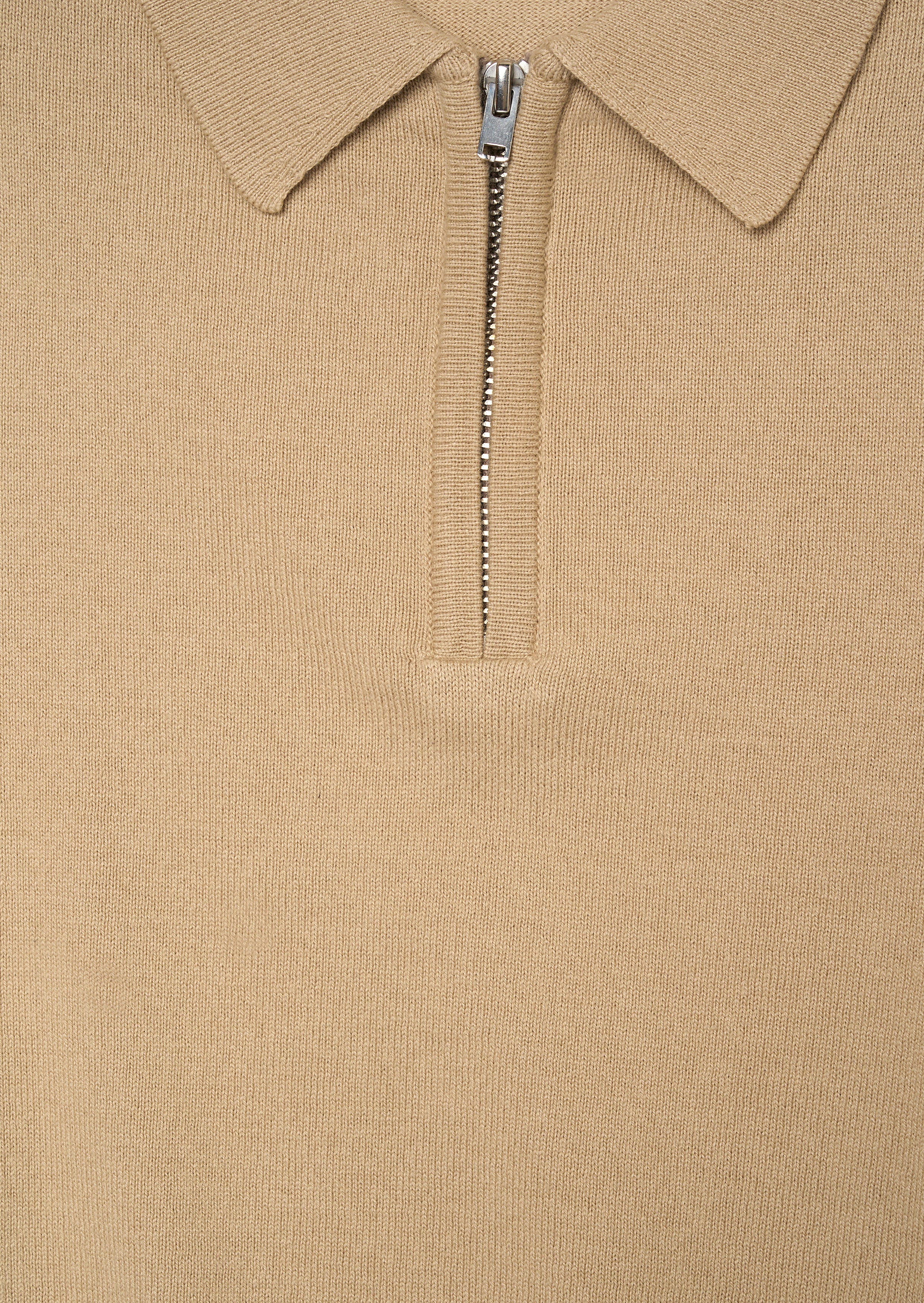 Maglione lavorato a maglia con collo a zip Carter