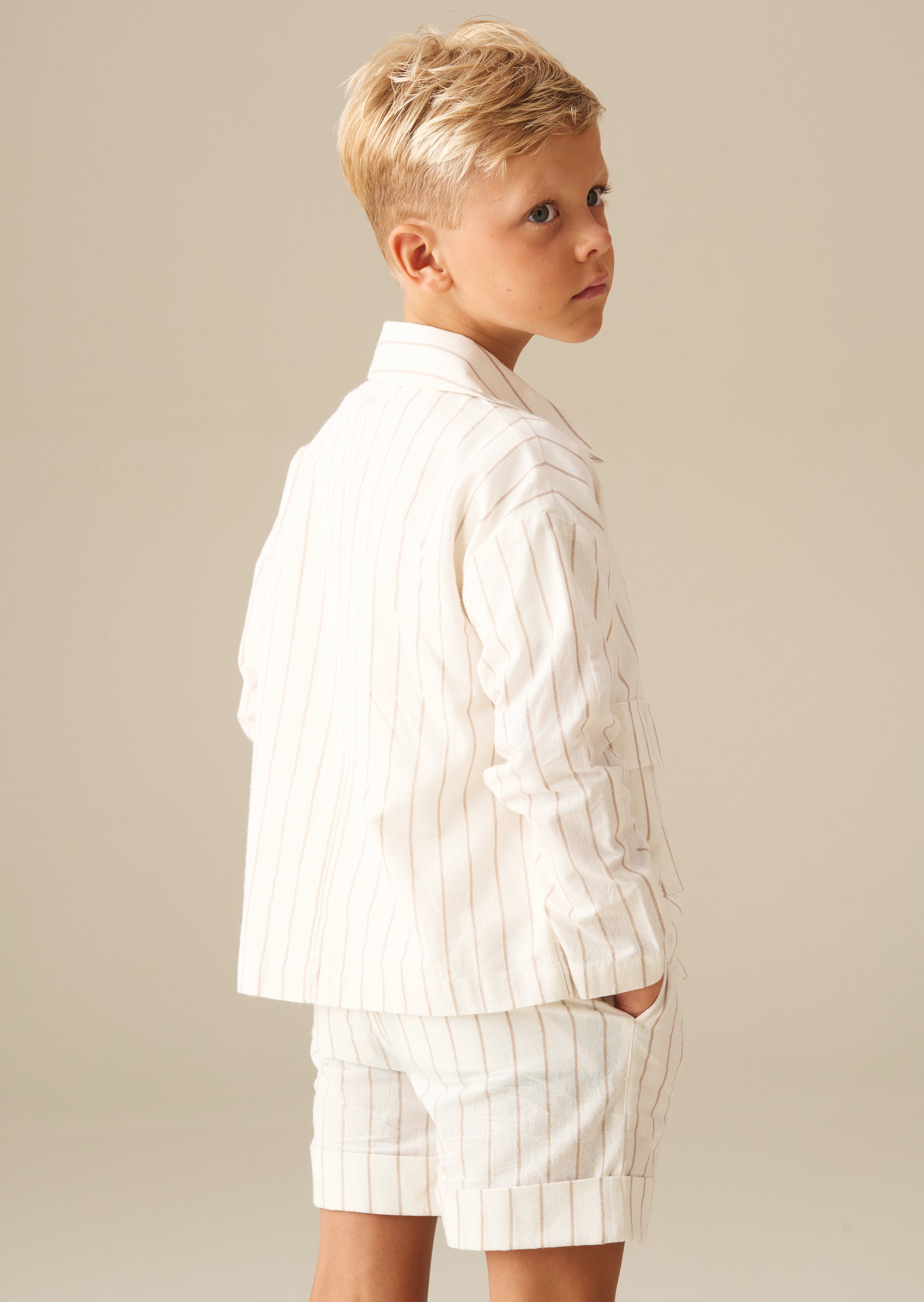 Jake Ticking Stripe Jacket