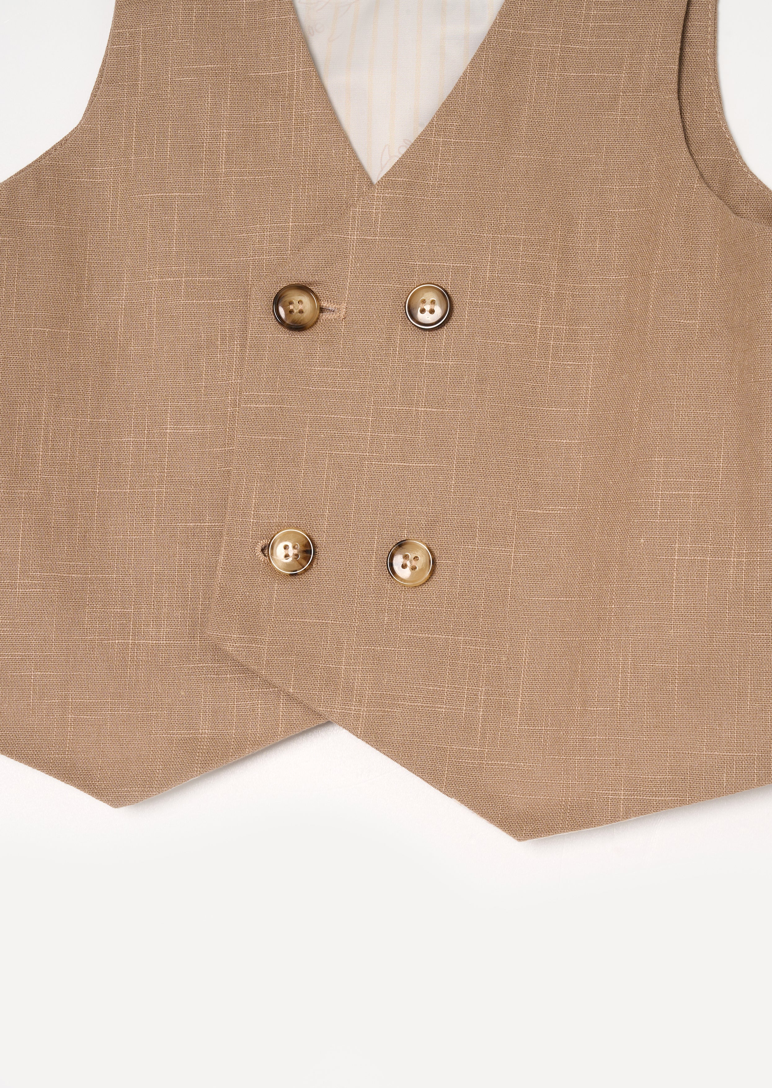 Chester Double Breasted Waistcoat And Shirt Set