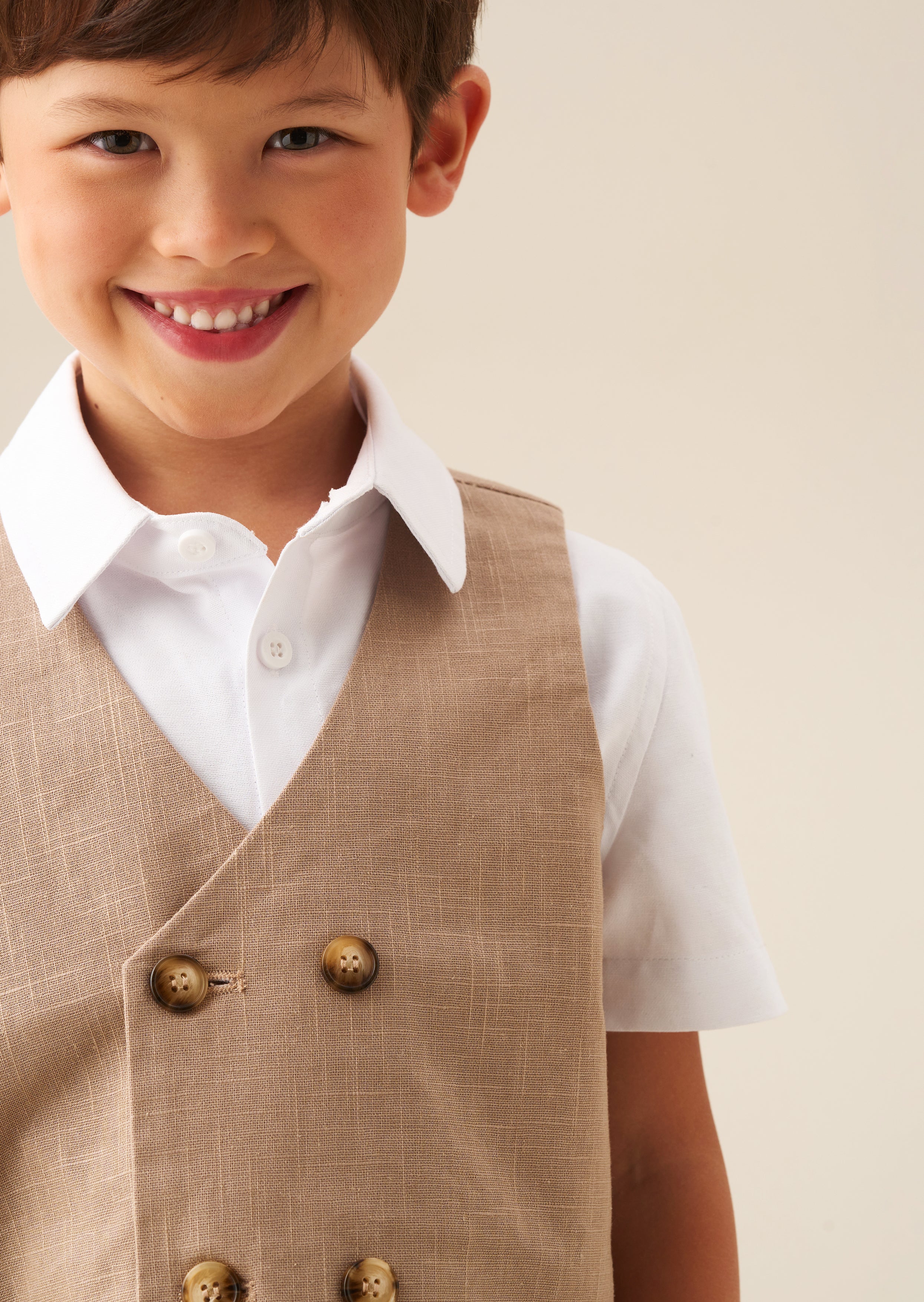 Chester Double Breasted Waistcoat And Shirt Set