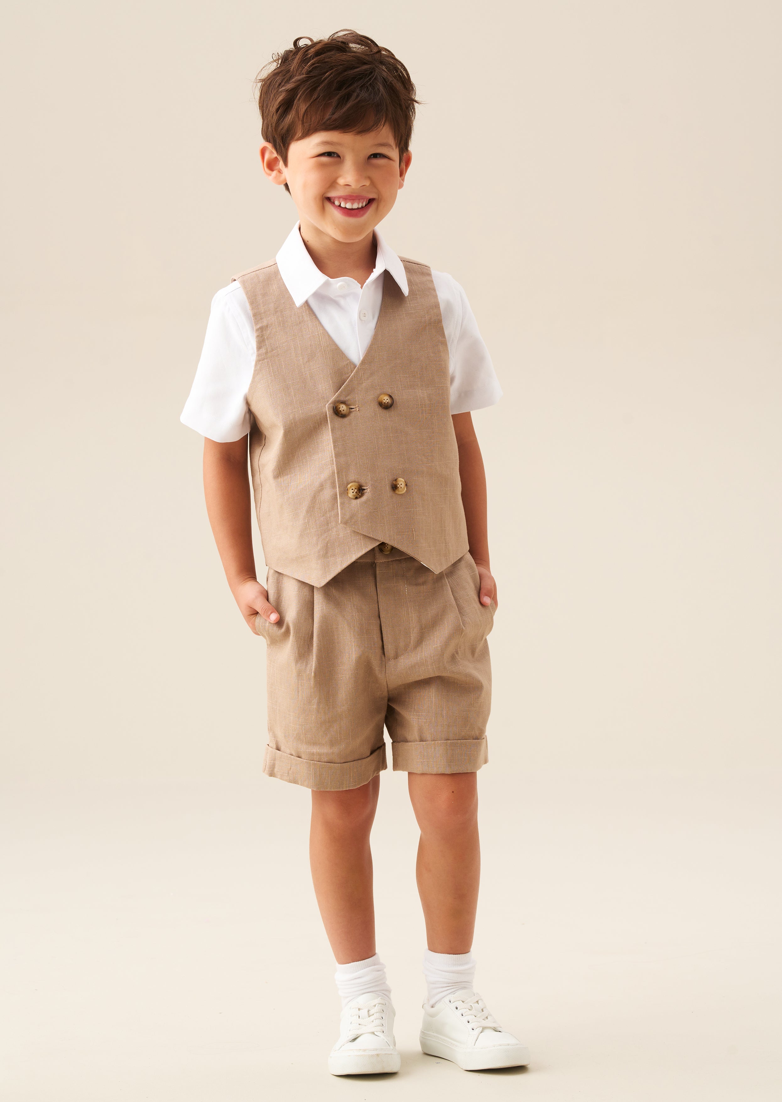 Chester Turn Up Suit Short