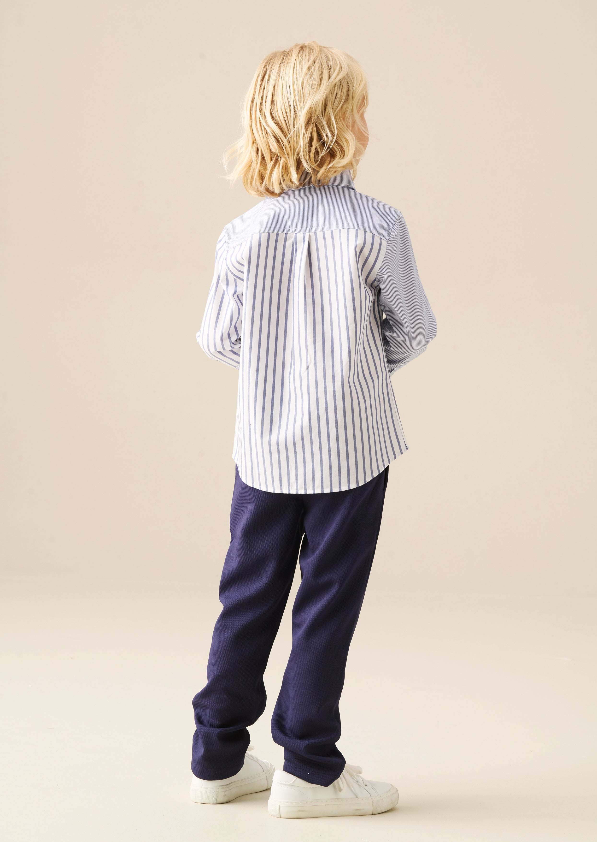 Miles Cut & Sew Stripe Shirt