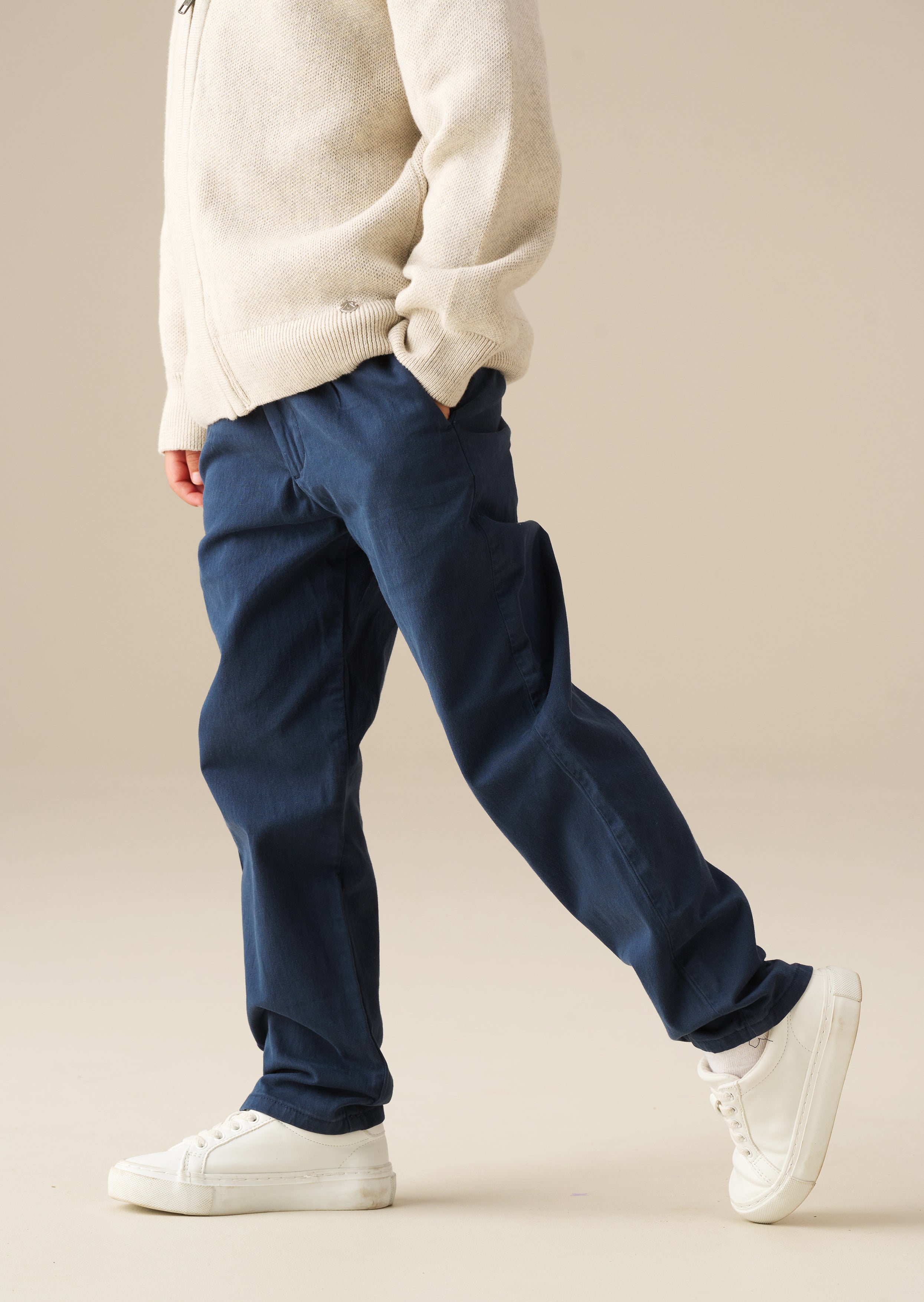 Harrison Navy Slim Fit Chino