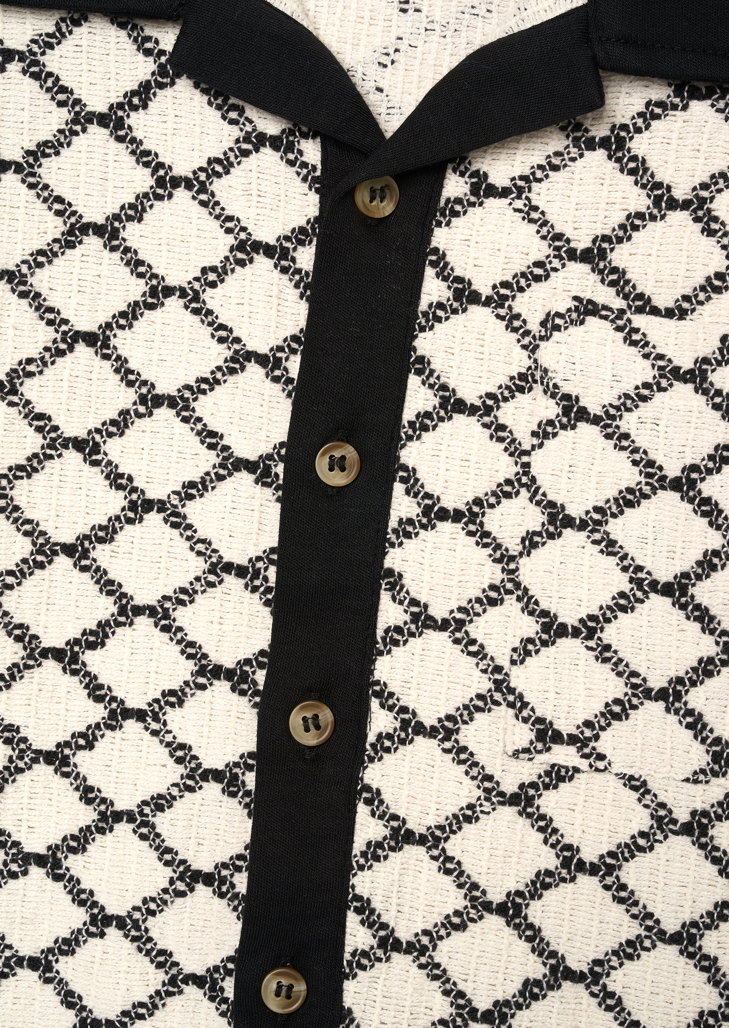 Marcus Intarsia Knit Shirt