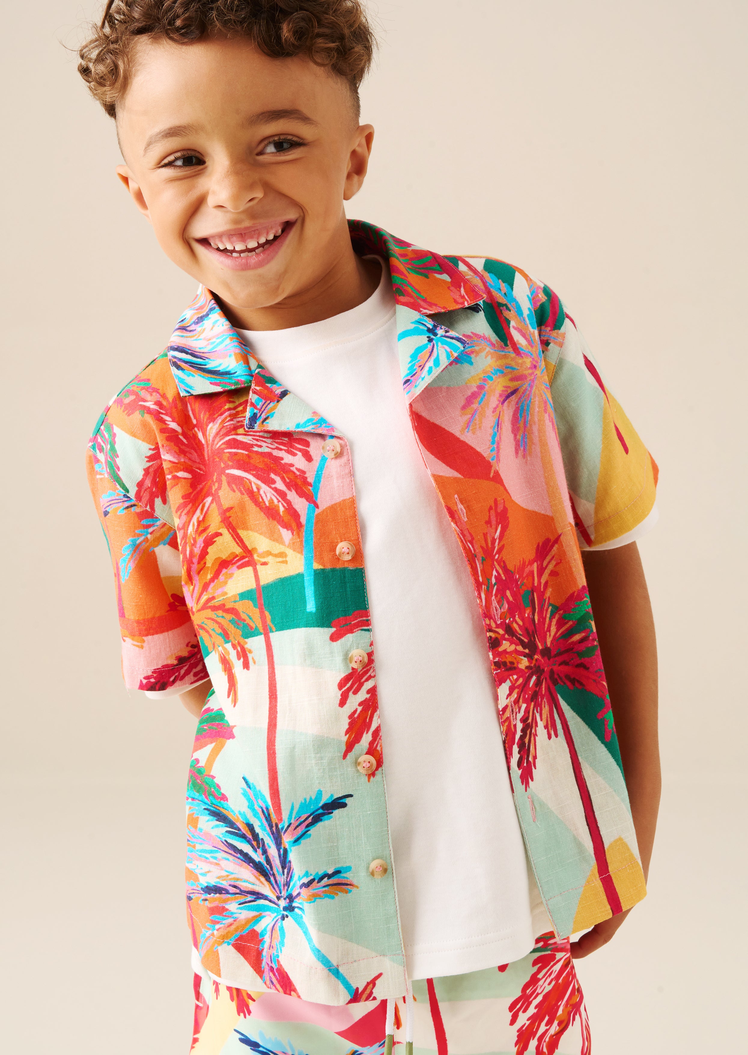 Tyler Bright Palm Shirt