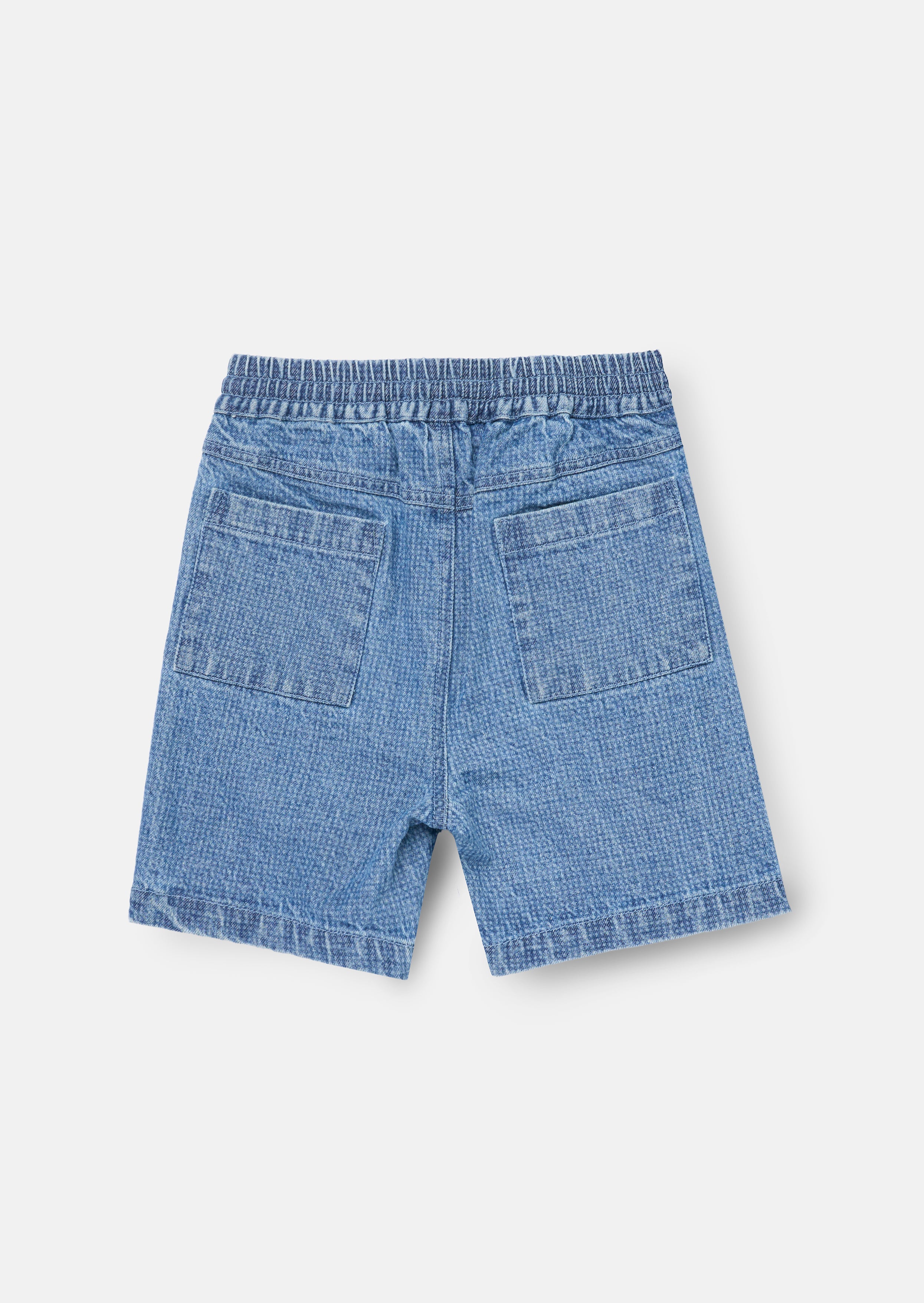 Max Jacquard Denim Shorts