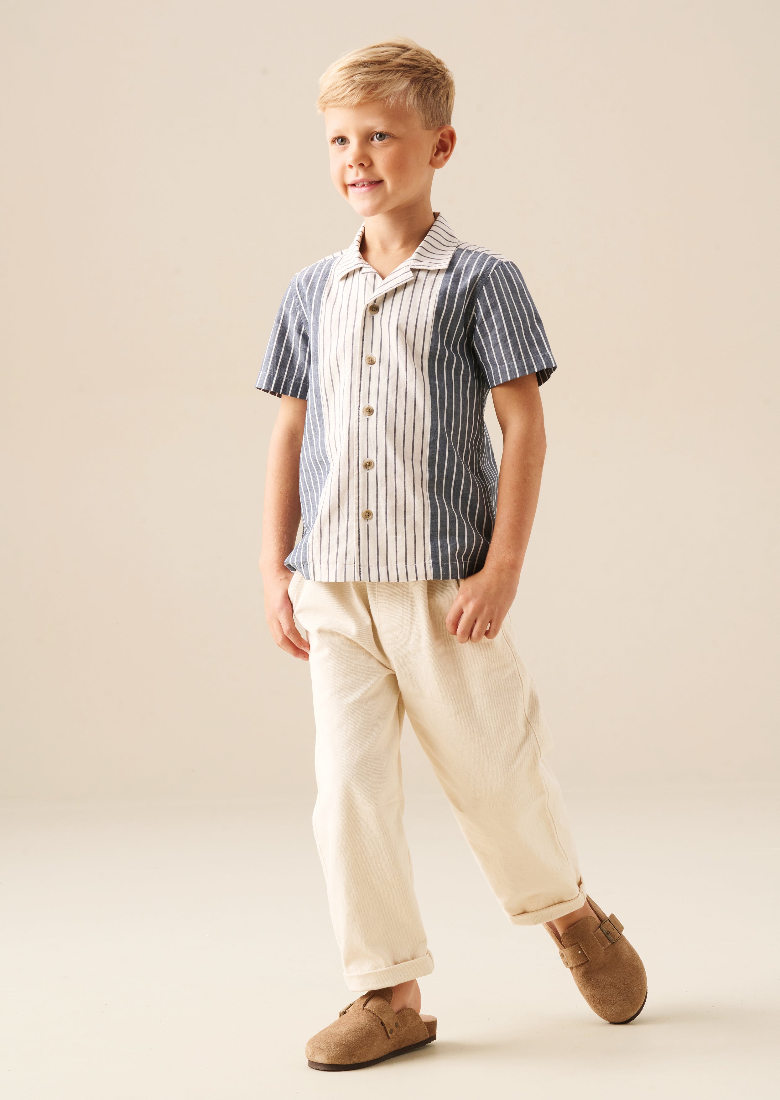 Beau Cut And Sew Shirt