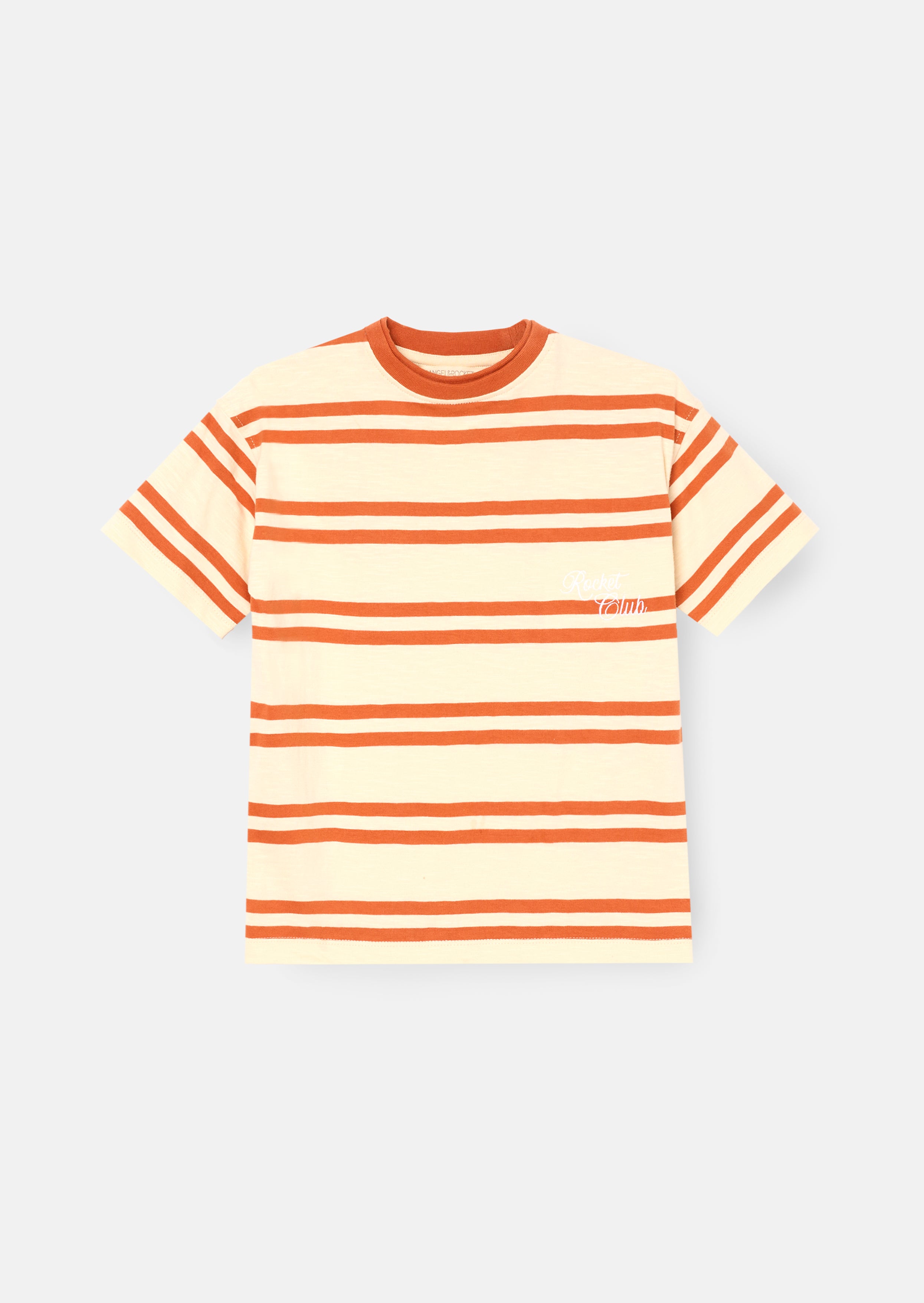 Theo Stripe Textured T Shirt